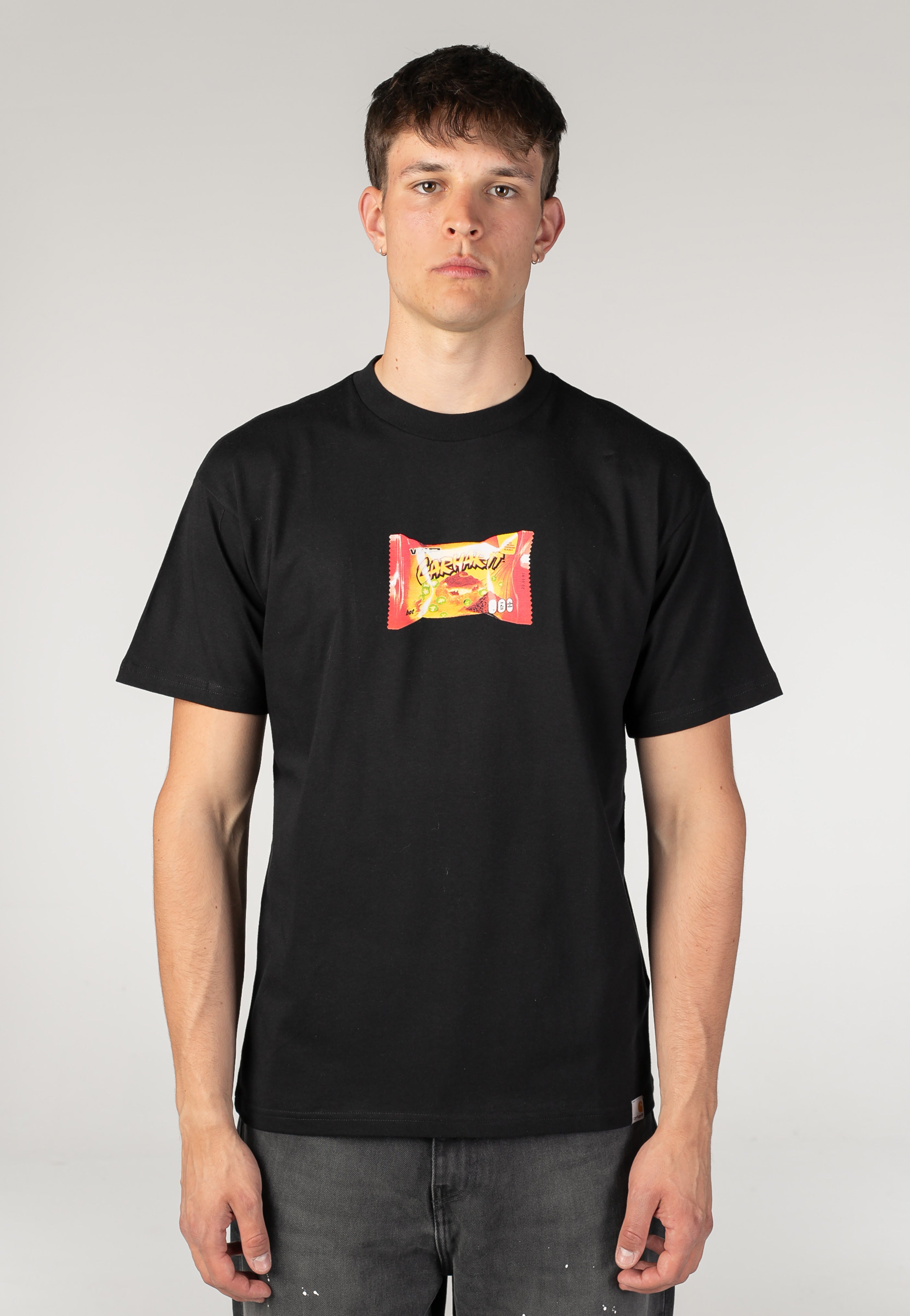 Carhartt WIP - Road Side Snack Black - T-Shirt | Men-Image