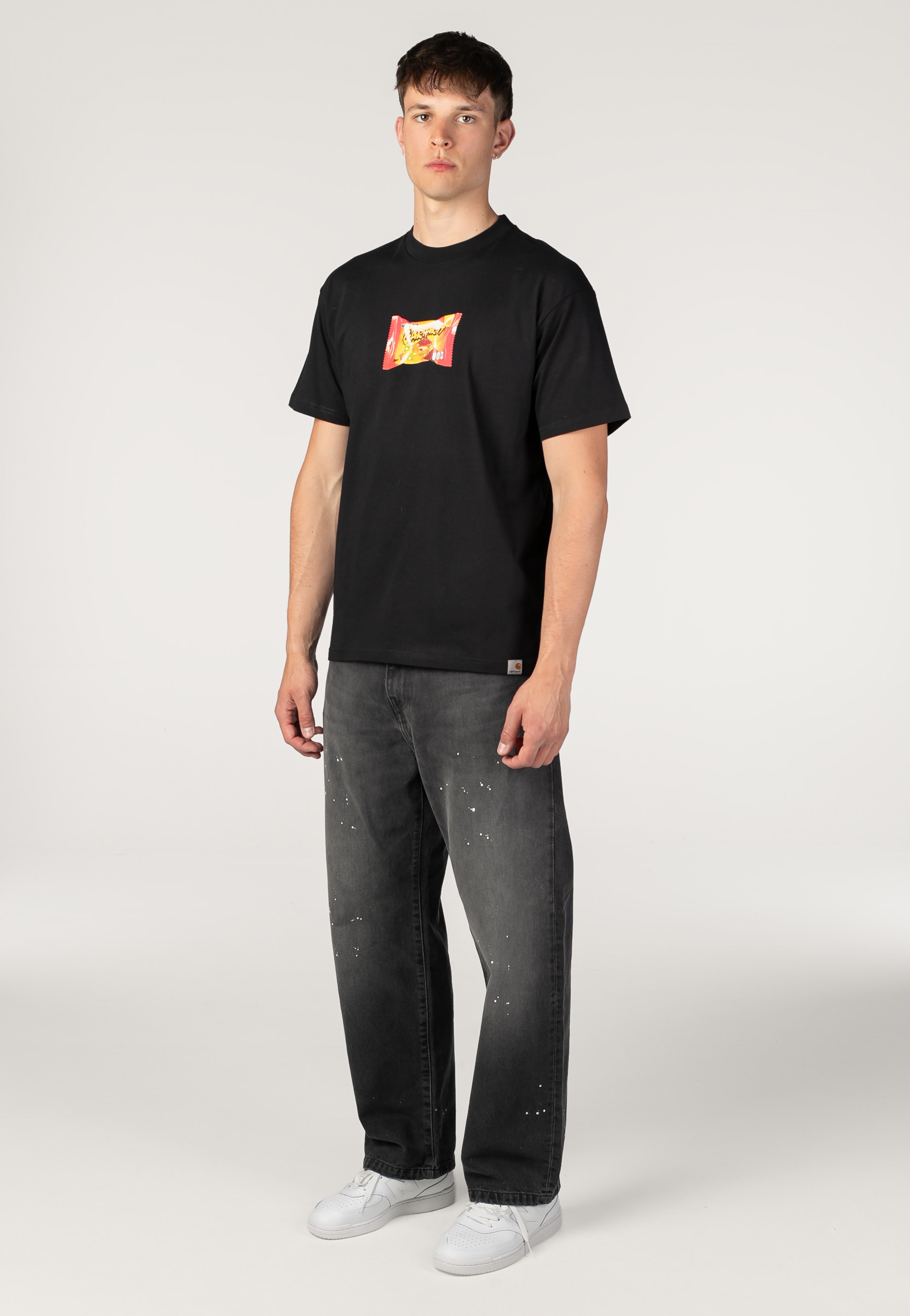 Carhartt WIP - Road Side Snack Black - T-Shirt | Men-Image