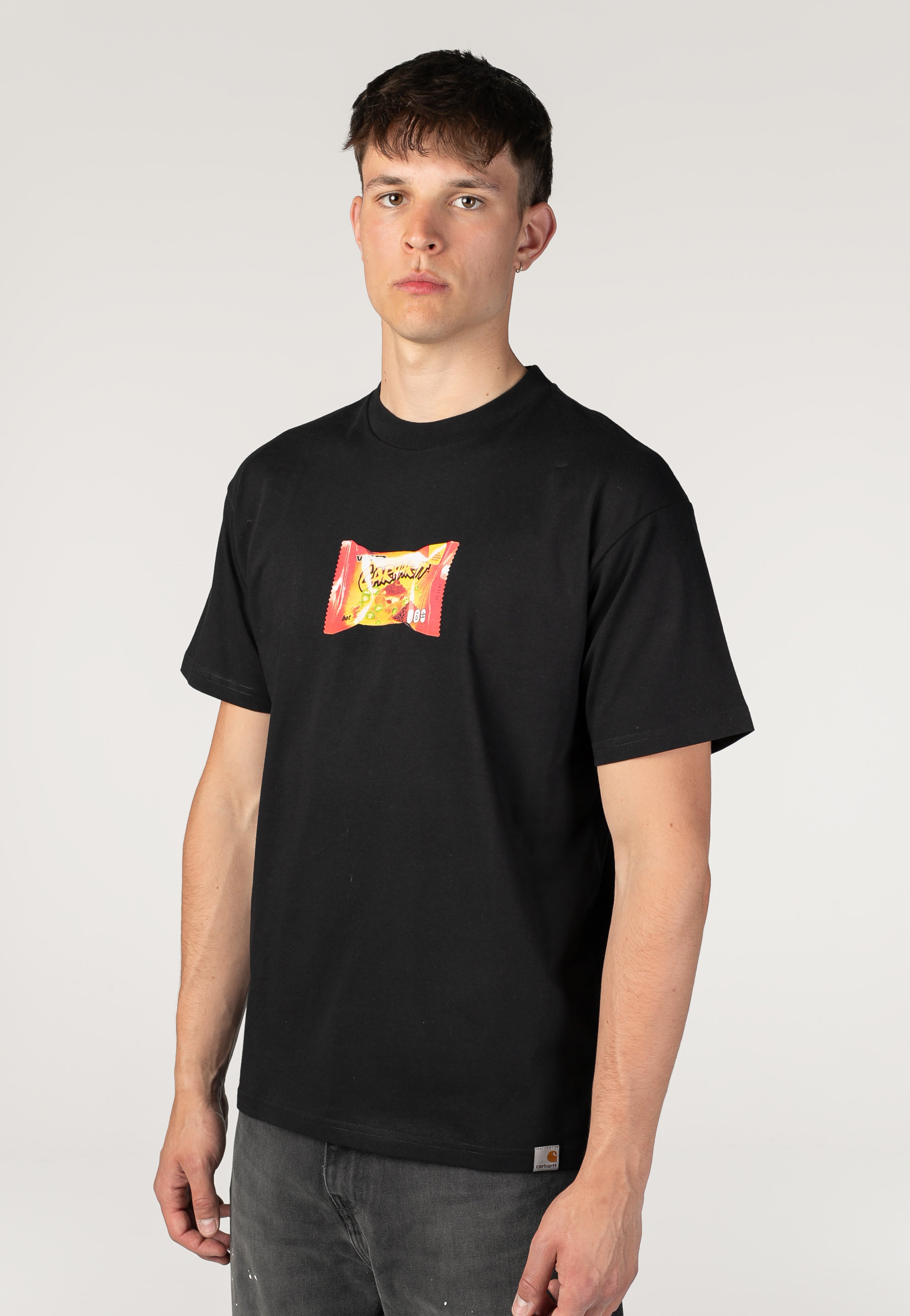 Carhartt WIP - Road Side Snack Black - T-Shirt | Men-Image