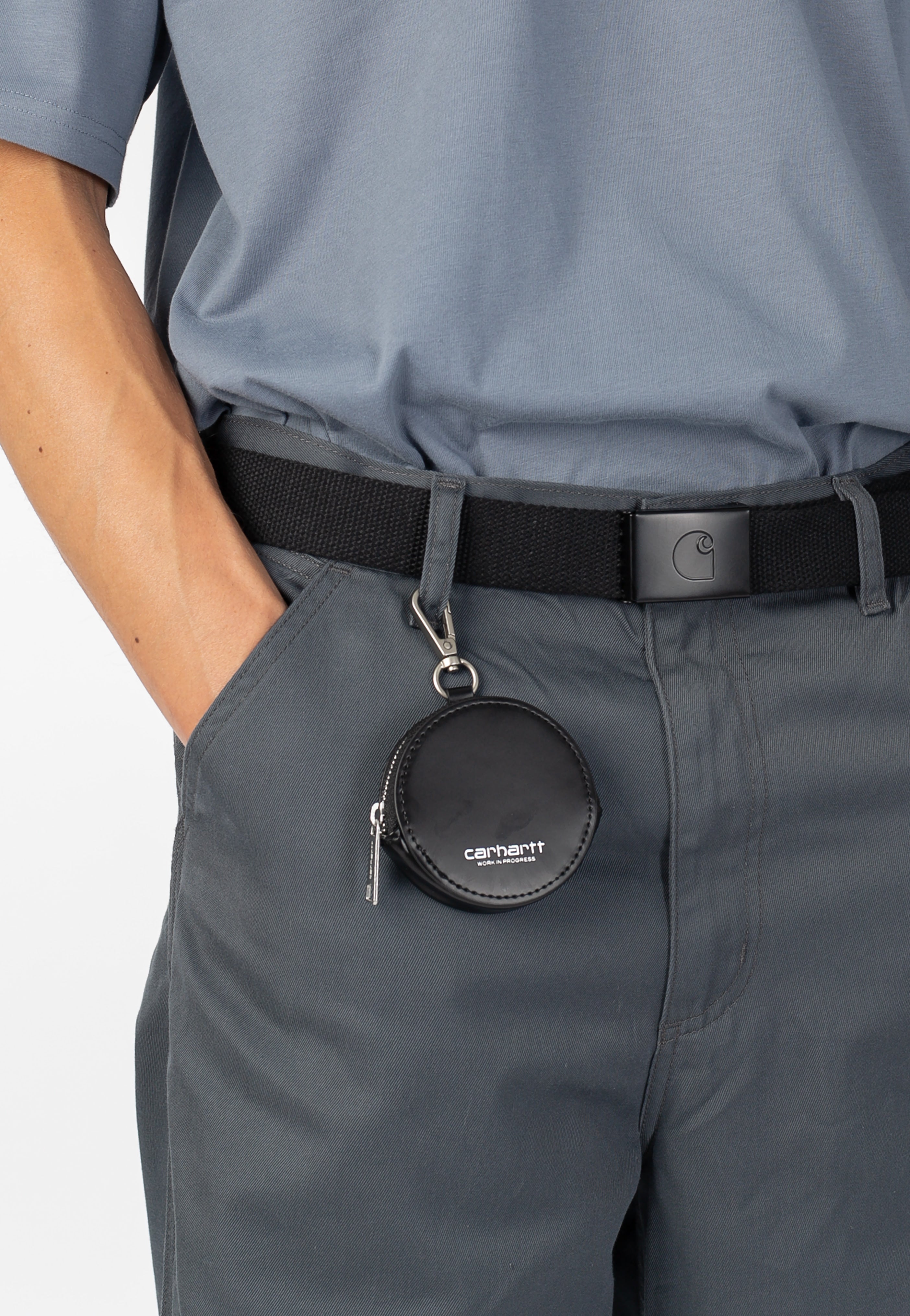 Carhartt WIP - Script Black/Silver - Wallet | Neutral-Image