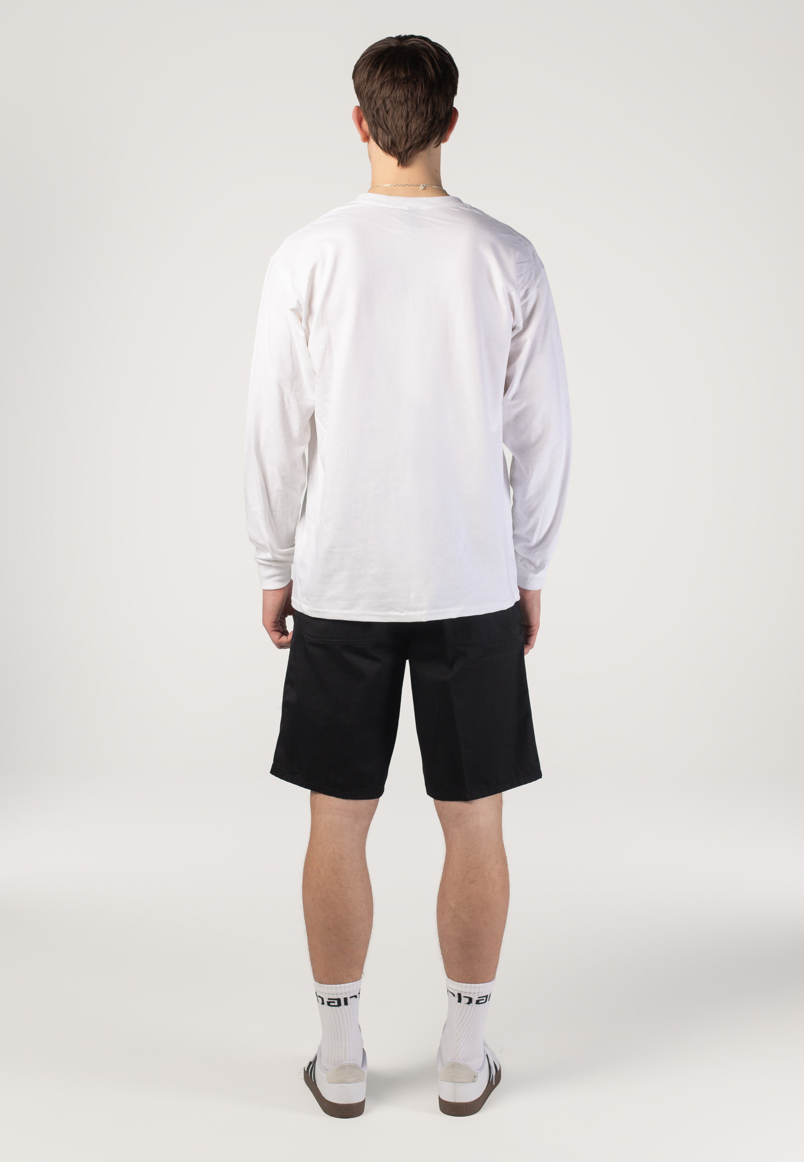 Carhartt WIP - Simple Rinsed Black - Shorts | Men-Image