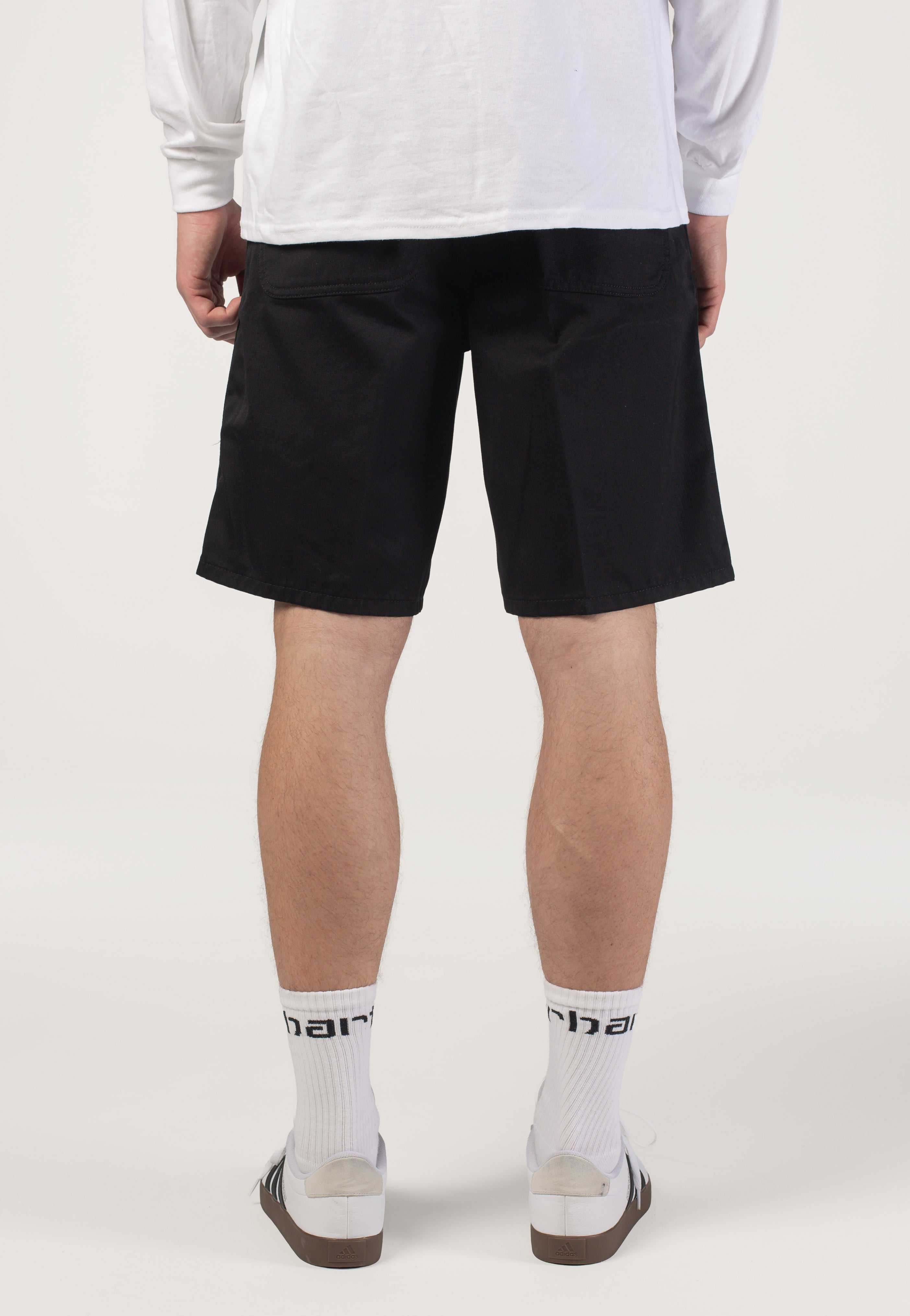 Carhartt WIP - Simple Rinsed Black - Shorts | Men-Image