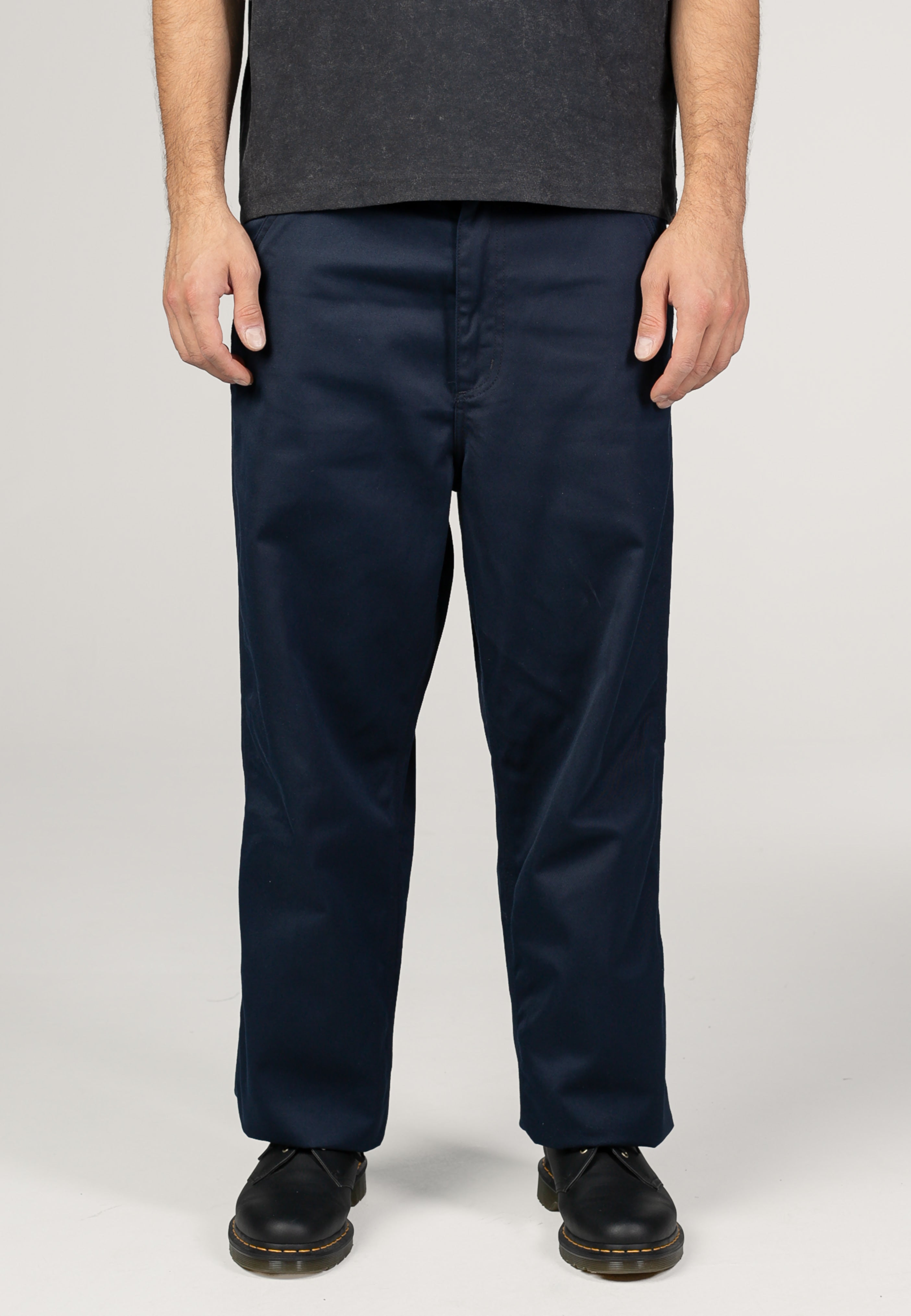 Carhartt WIP - Simple Rinsed Dark Navy - Pants | Men-Image