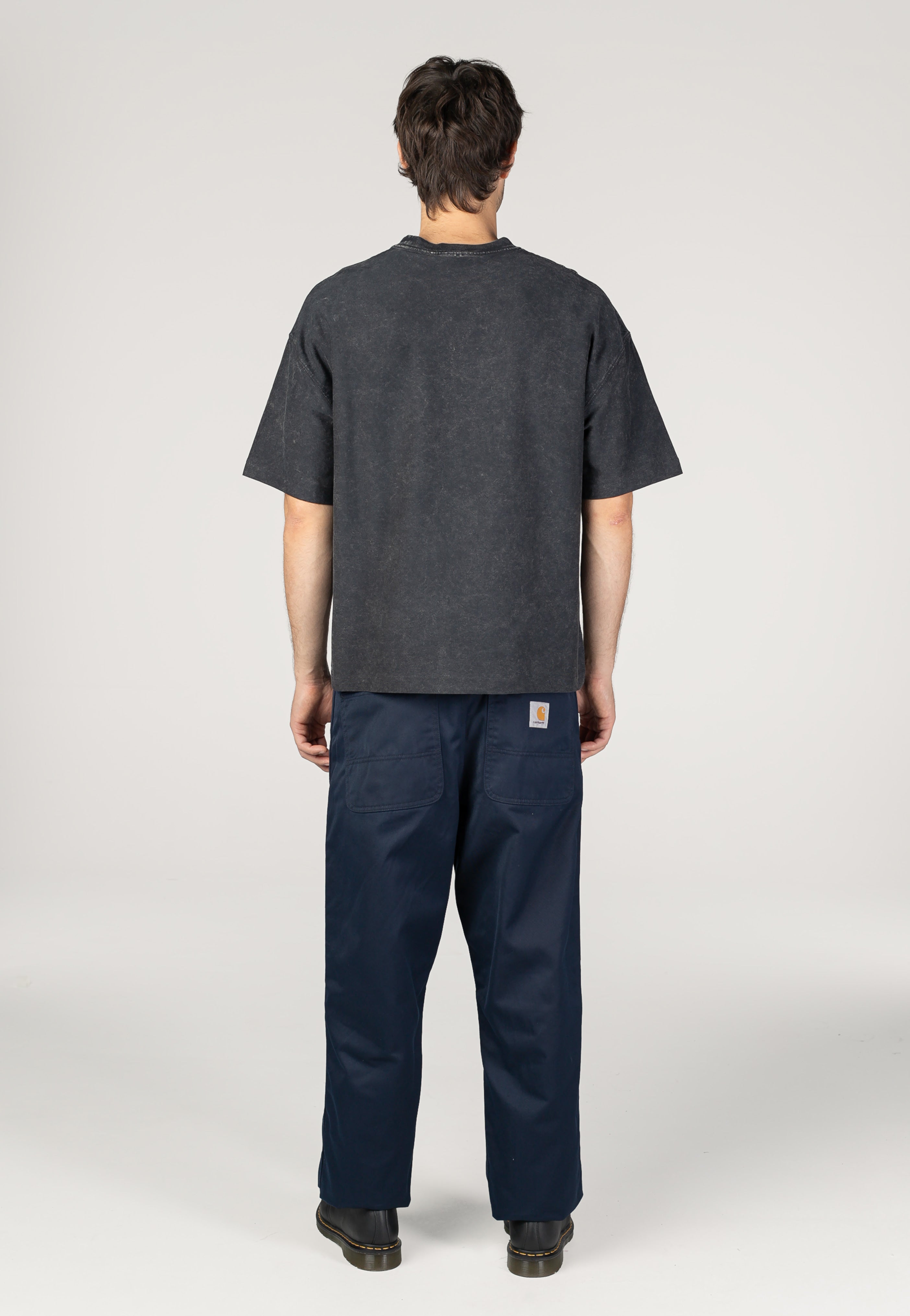 Carhartt WIP - Simple Rinsed Dark Navy - Pants | Men-Image