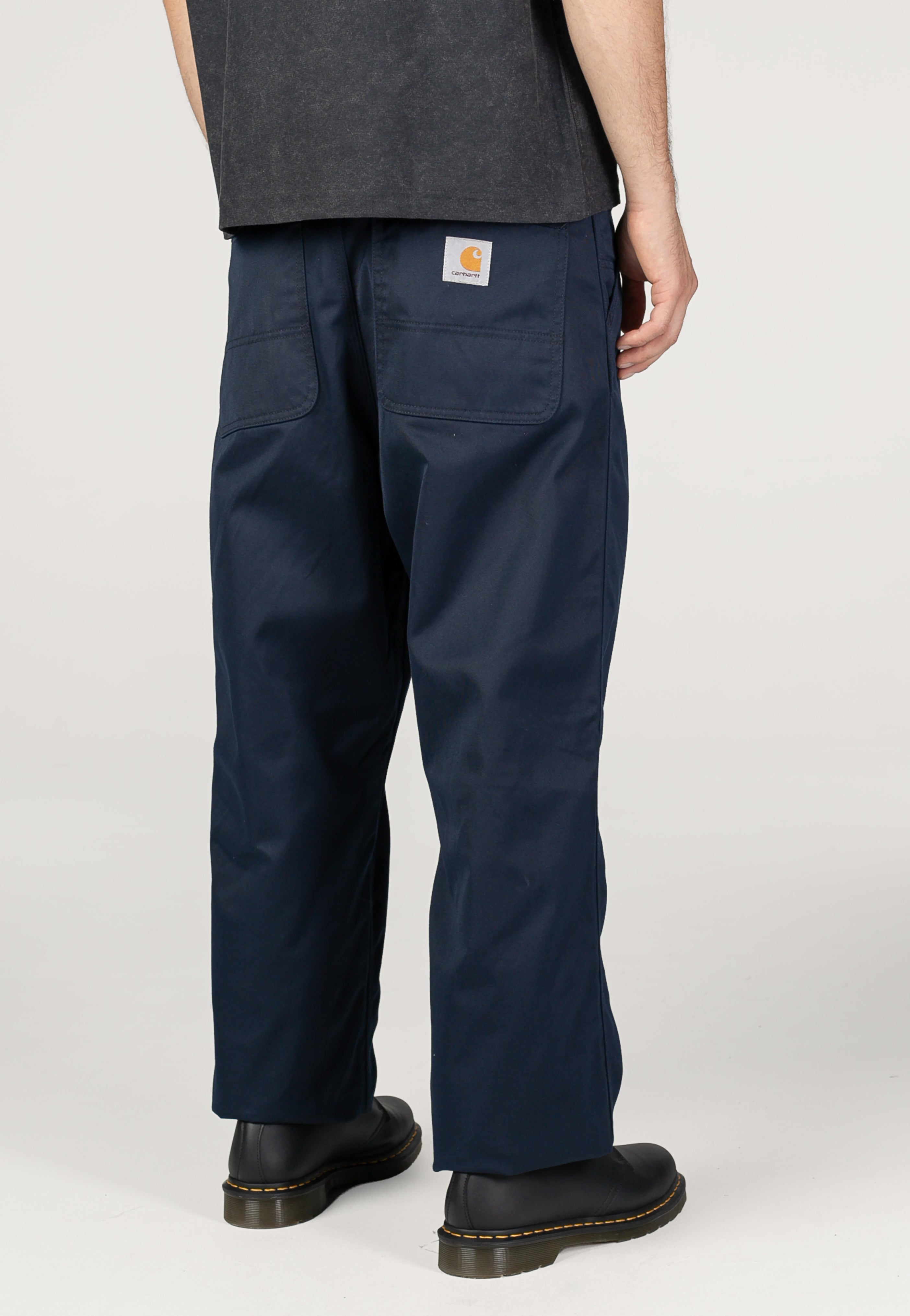 Carhartt WIP - Simple Rinsed Dark Navy - Pants | Men-Image