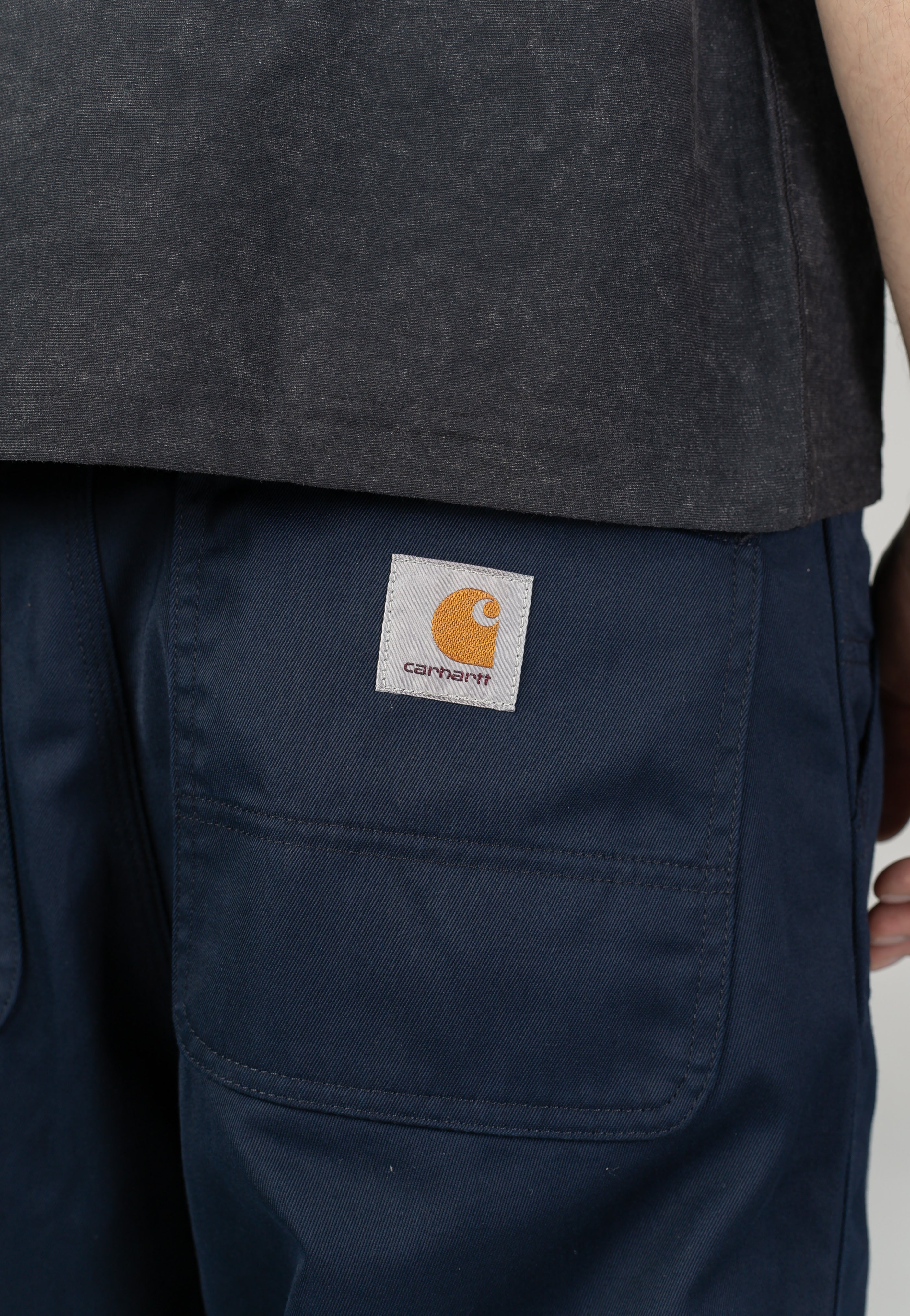 Carhartt WIP - Simple Rinsed Dark Navy - Pants | Men-Image