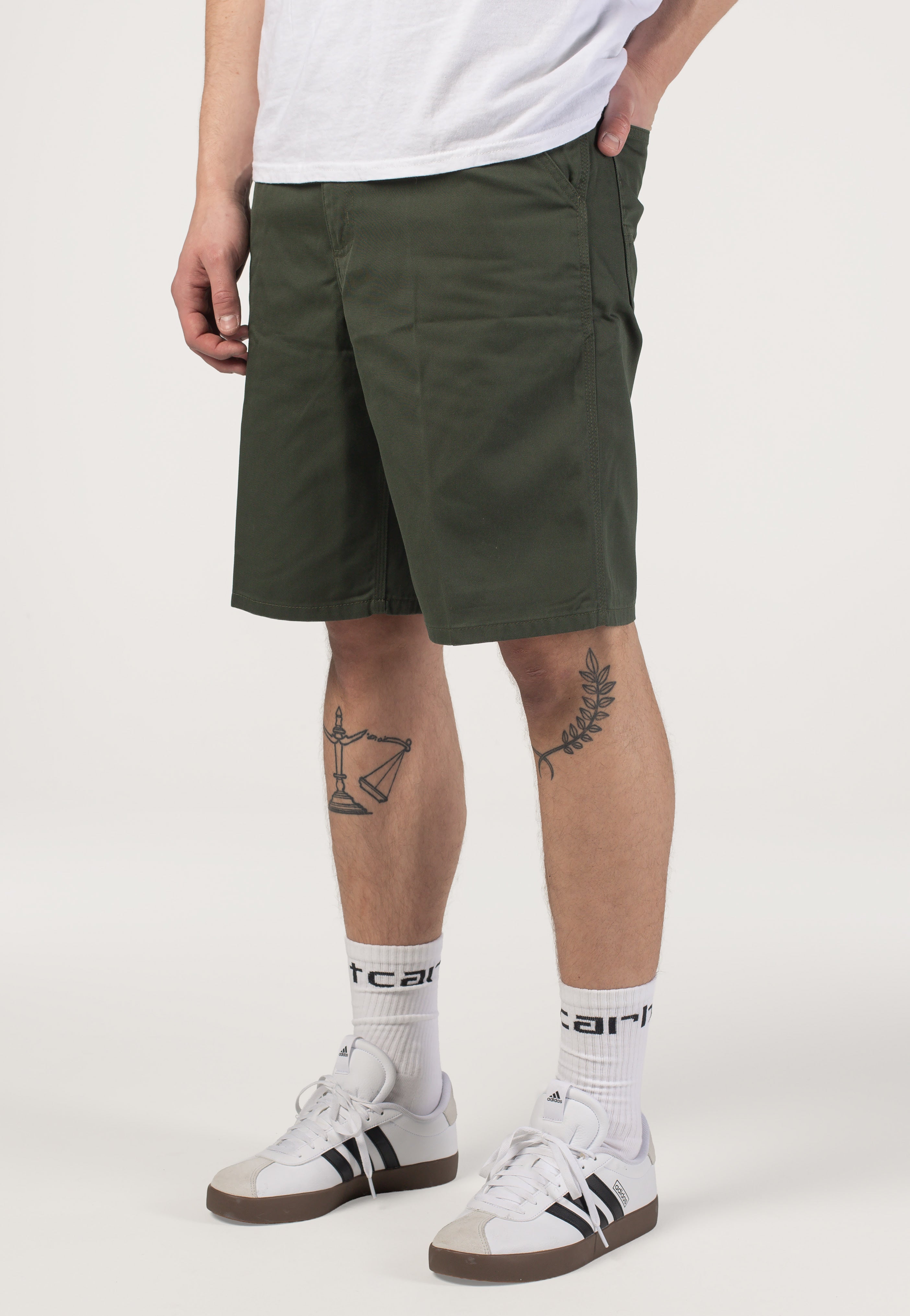 Carhartt WIP - Simple Rinsed Opuntia - Shorts | Men-Image