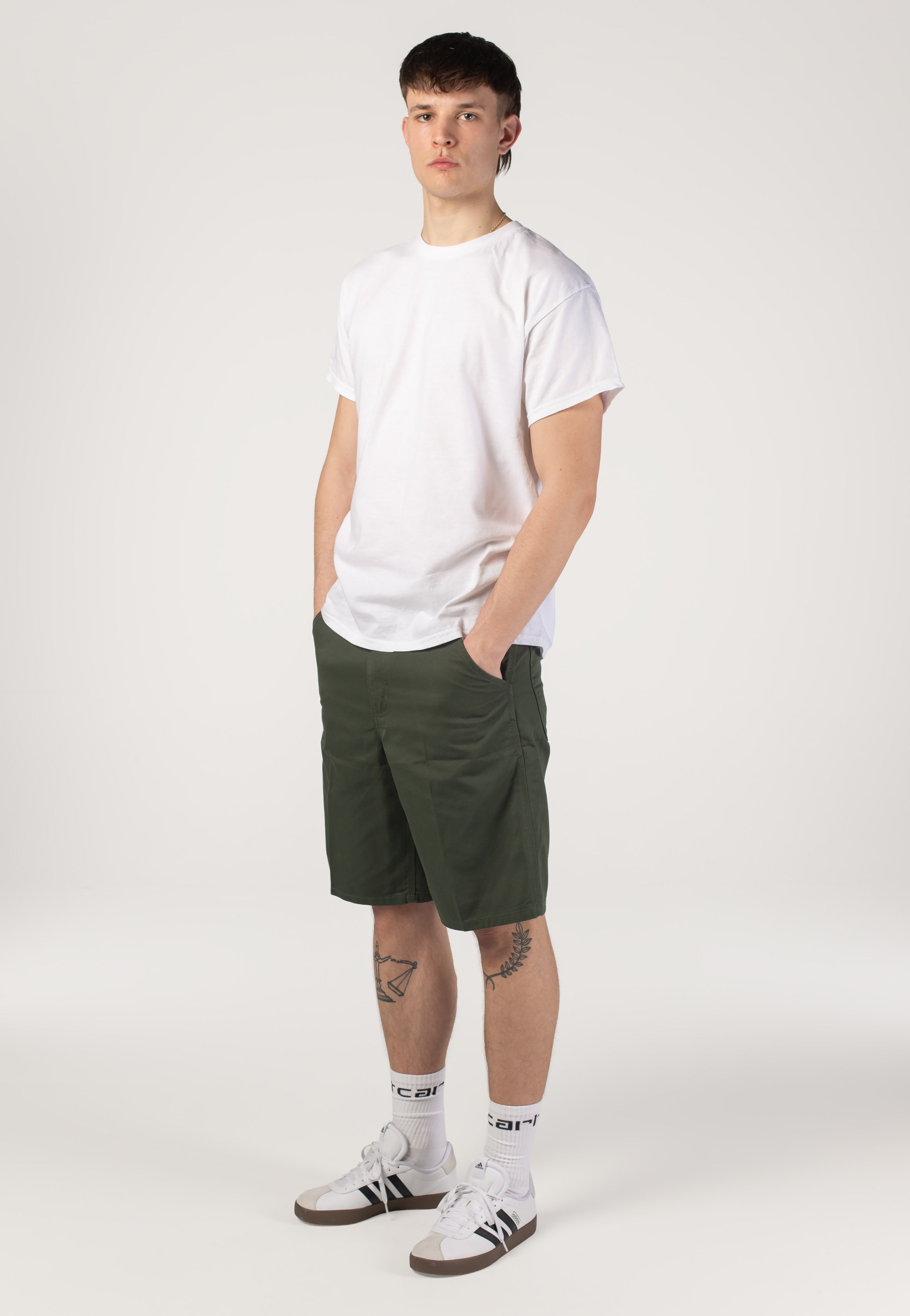 Carhartt WIP - Simple Rinsed Opuntia - Shorts | Men-Image