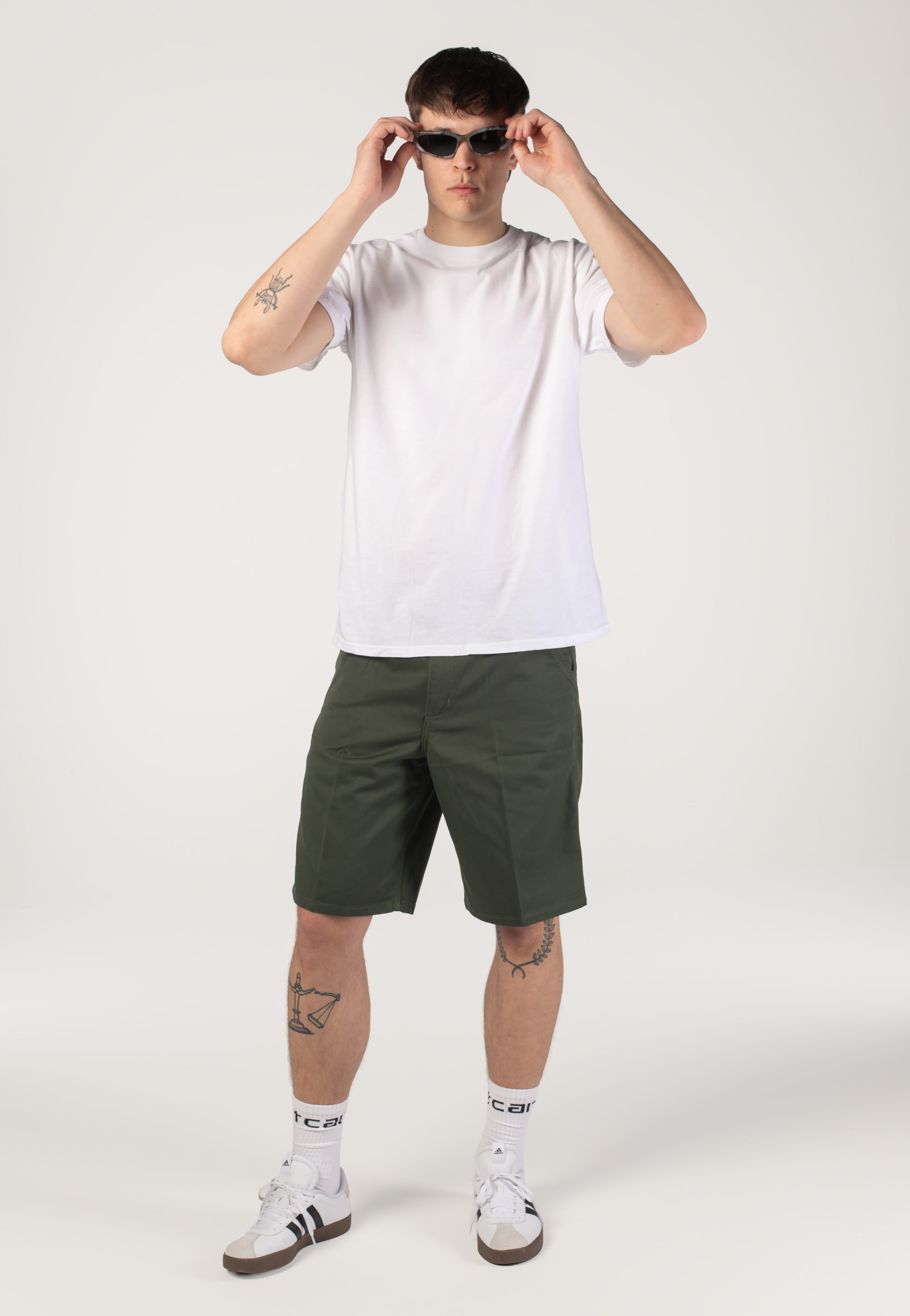 Carhartt WIP - Simple Rinsed Opuntia - Shorts | Men-Image
