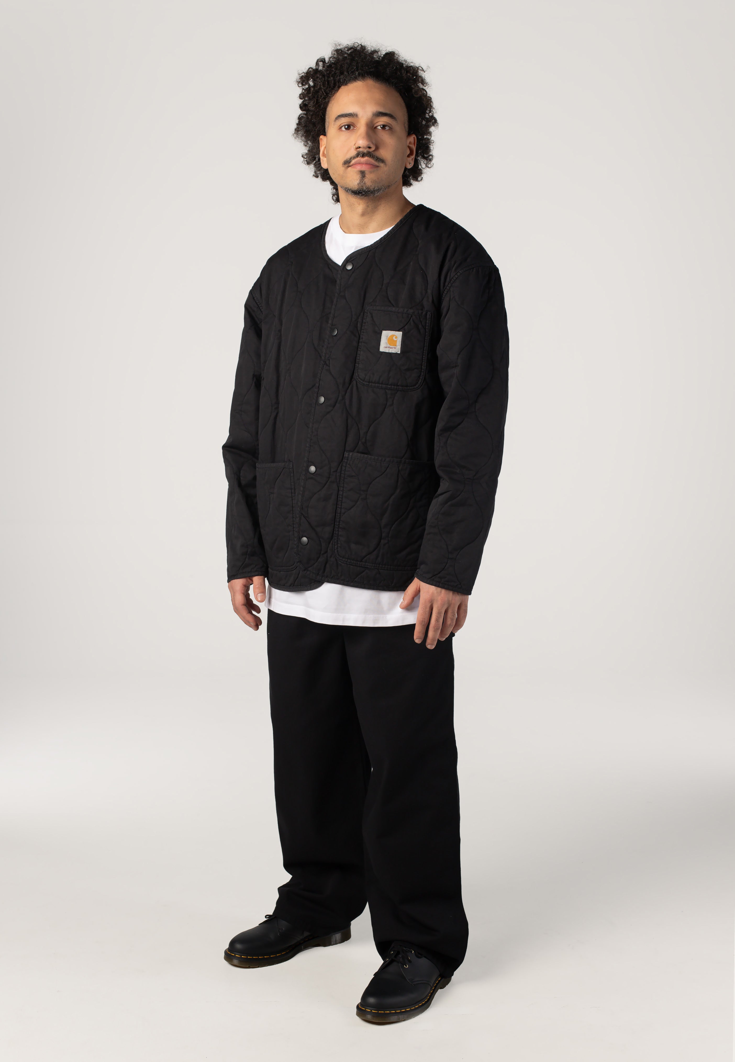 Carhartt WIP Skyton Liner Black - Jacket | Impericon