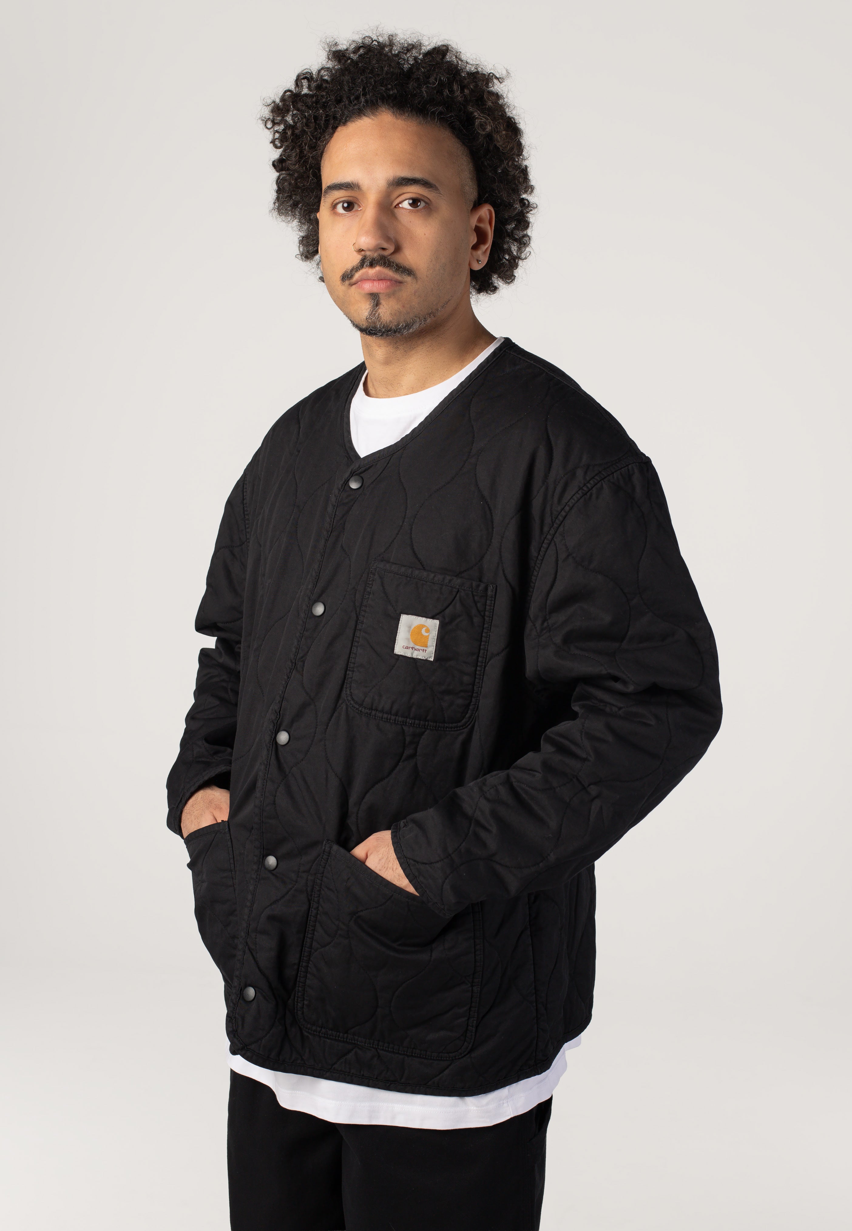 Carhartt WIP Skyton Liner Black - Jacket | Impericon