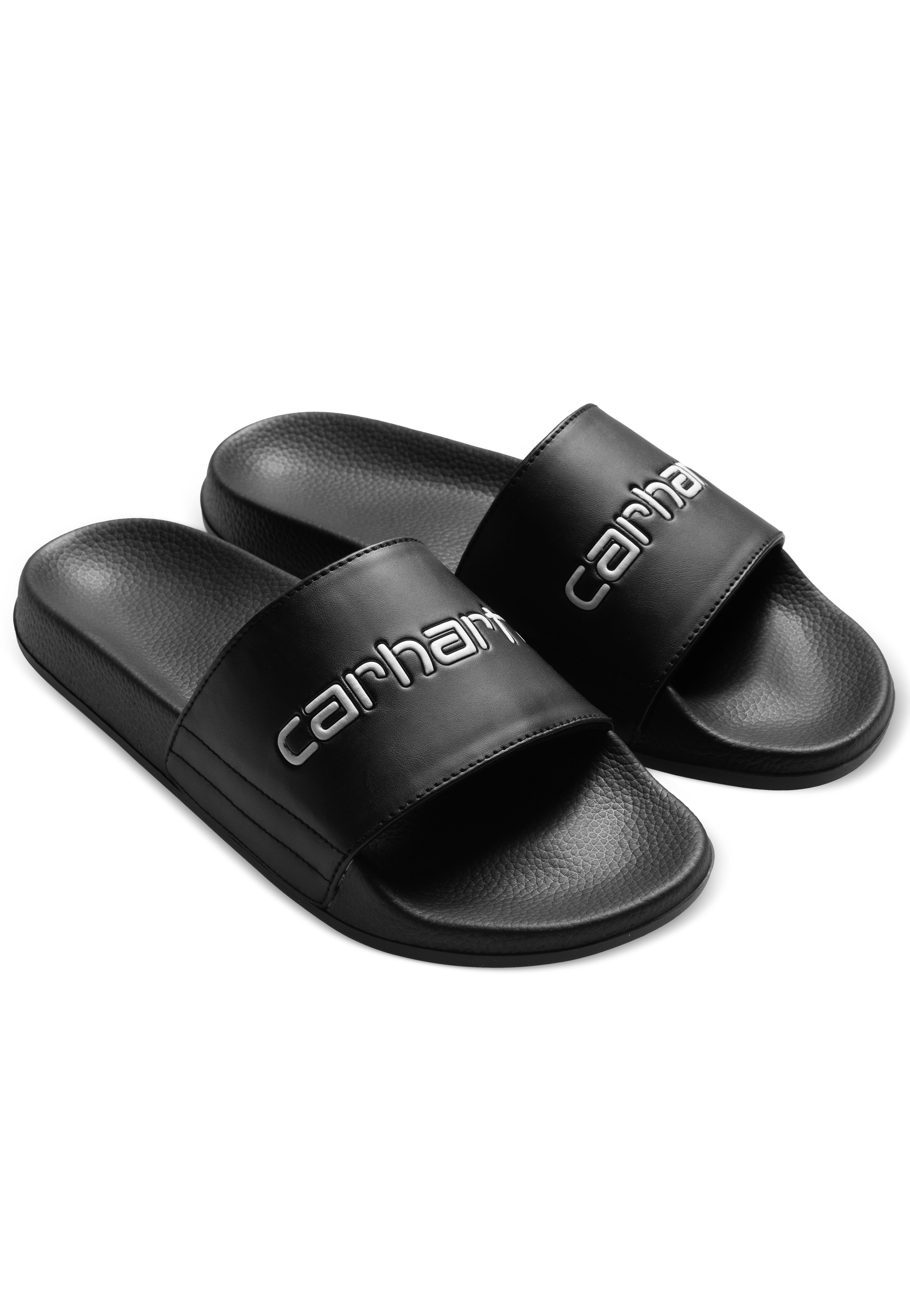 Carhartt WIP - WIP Black/White - Slides | Neutral-Image