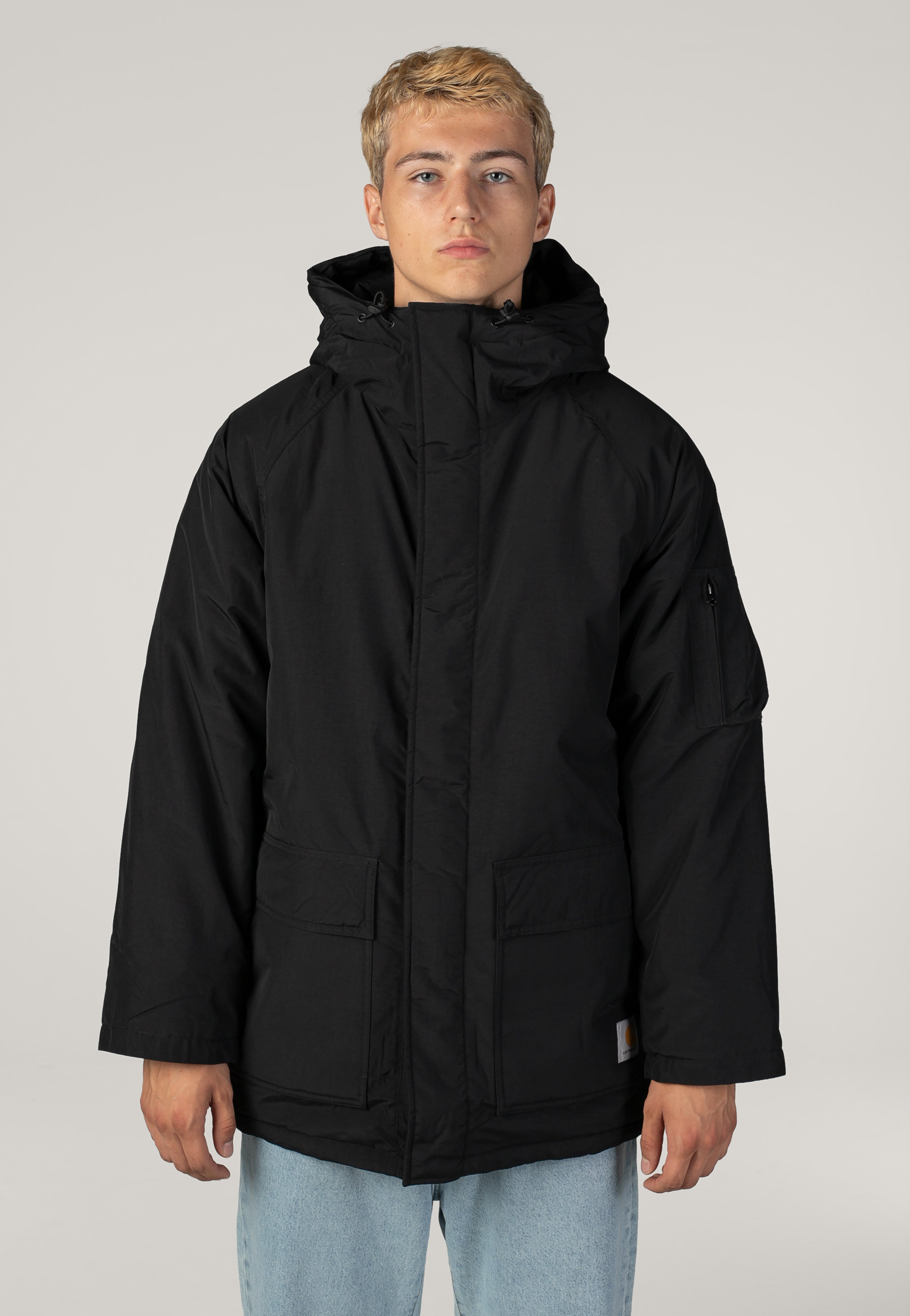 Carhartt WIP - Stanwood Black - Jacket | Men-Image