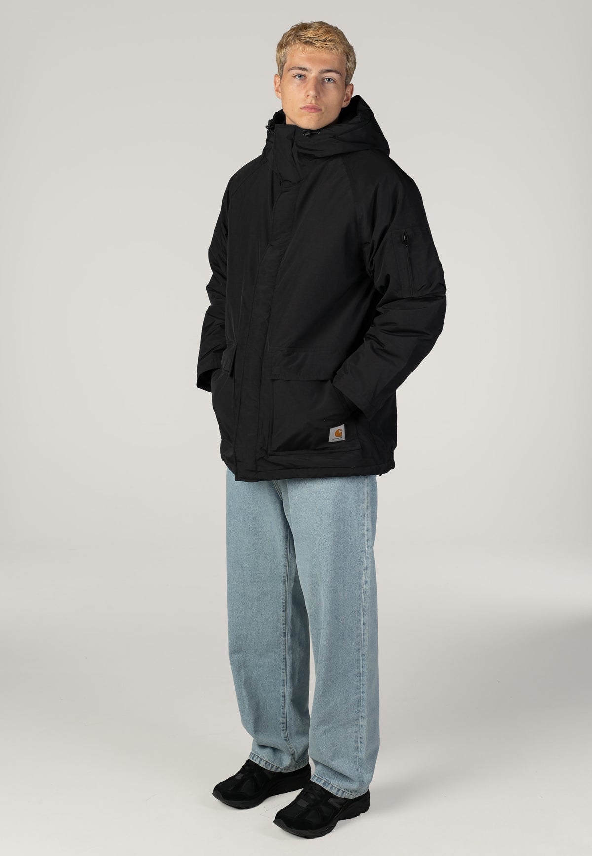 Carhartt WIP - Stanwood Black - Jacket | Men-Image