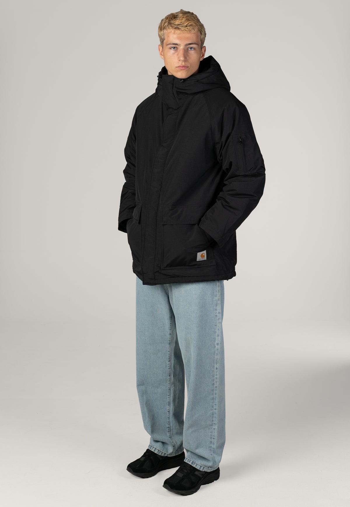Carhartt WIP - Stanwood Black - Jacket | Men-Image