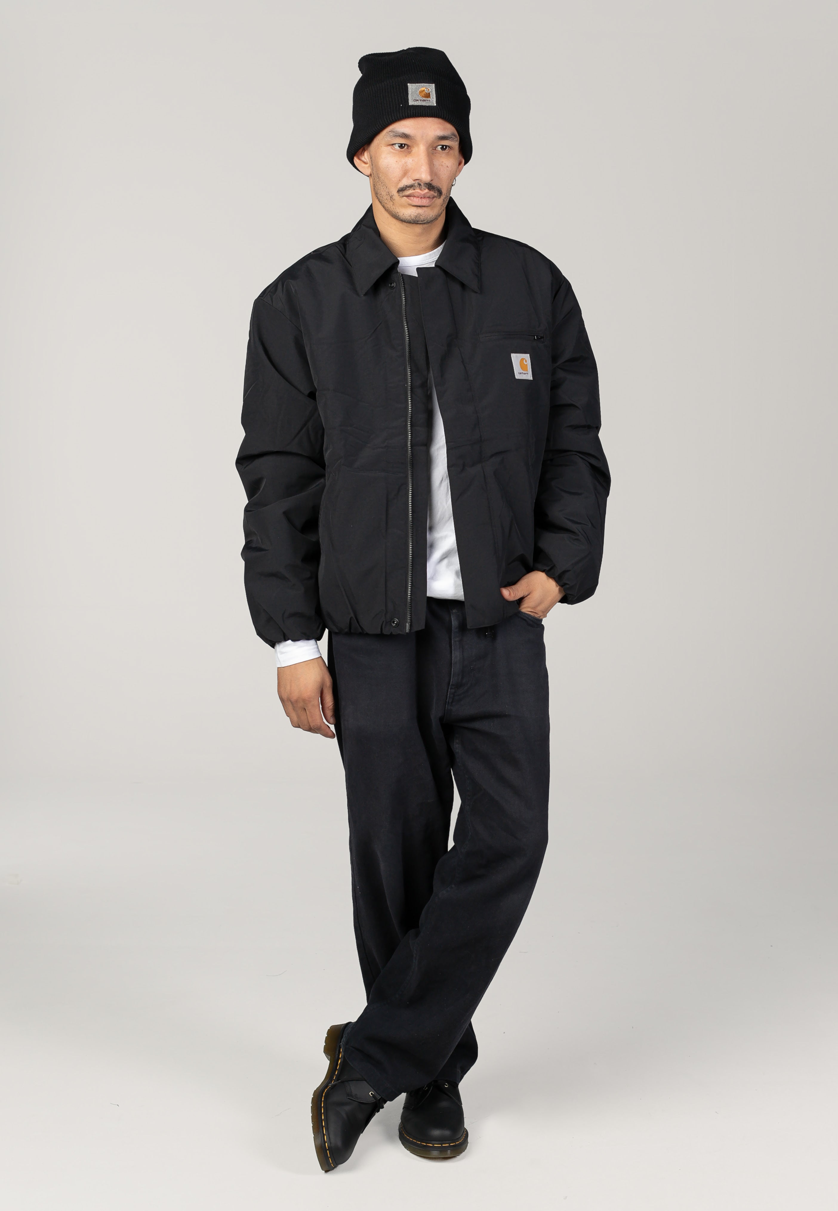 Carhartt WIP - Stanwood Black - Jacket | Men-Image