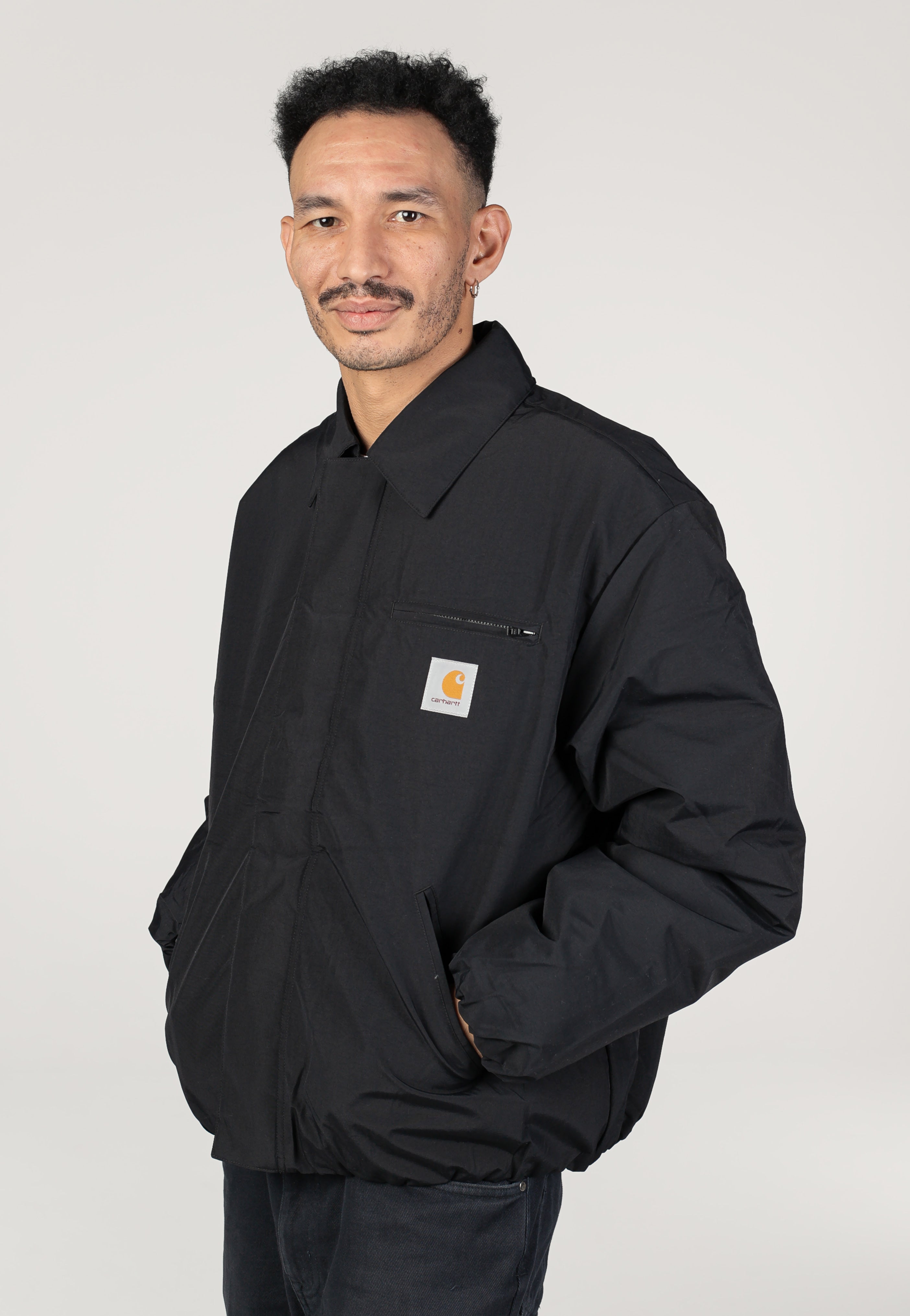 Carhartt WIP - Stanwood Black - Jacket | Men-Image