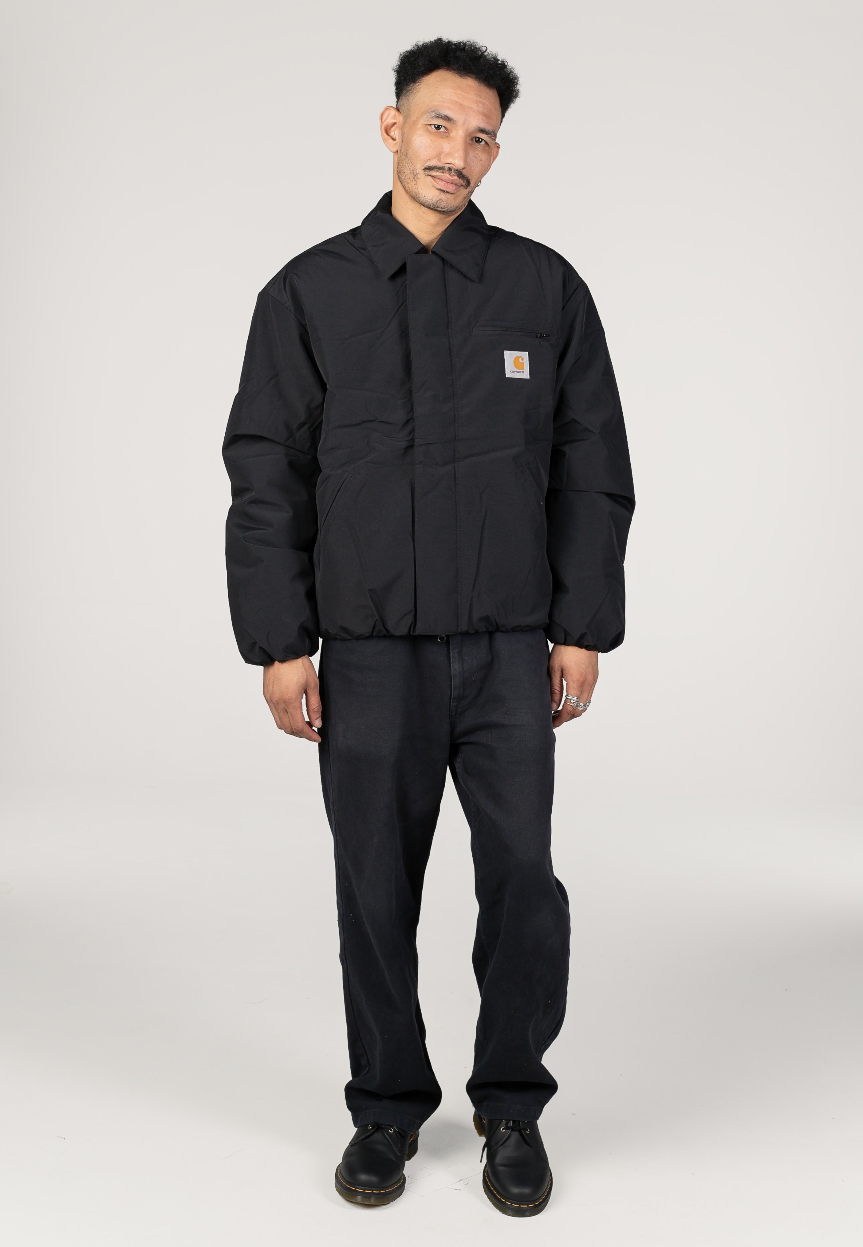 Carhartt WIP - Stanwood Black - Jacket | Men-Image