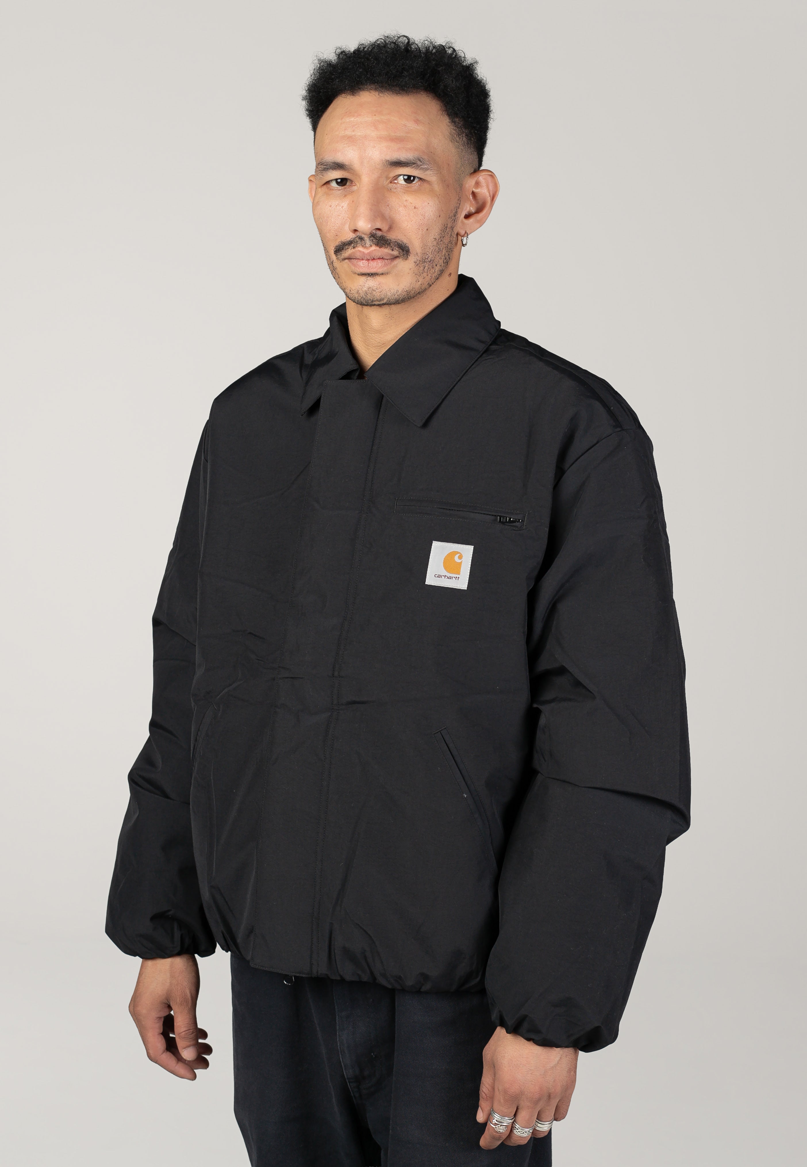 Carhartt WIP - Stanwood Black - Jacket | Men-Image