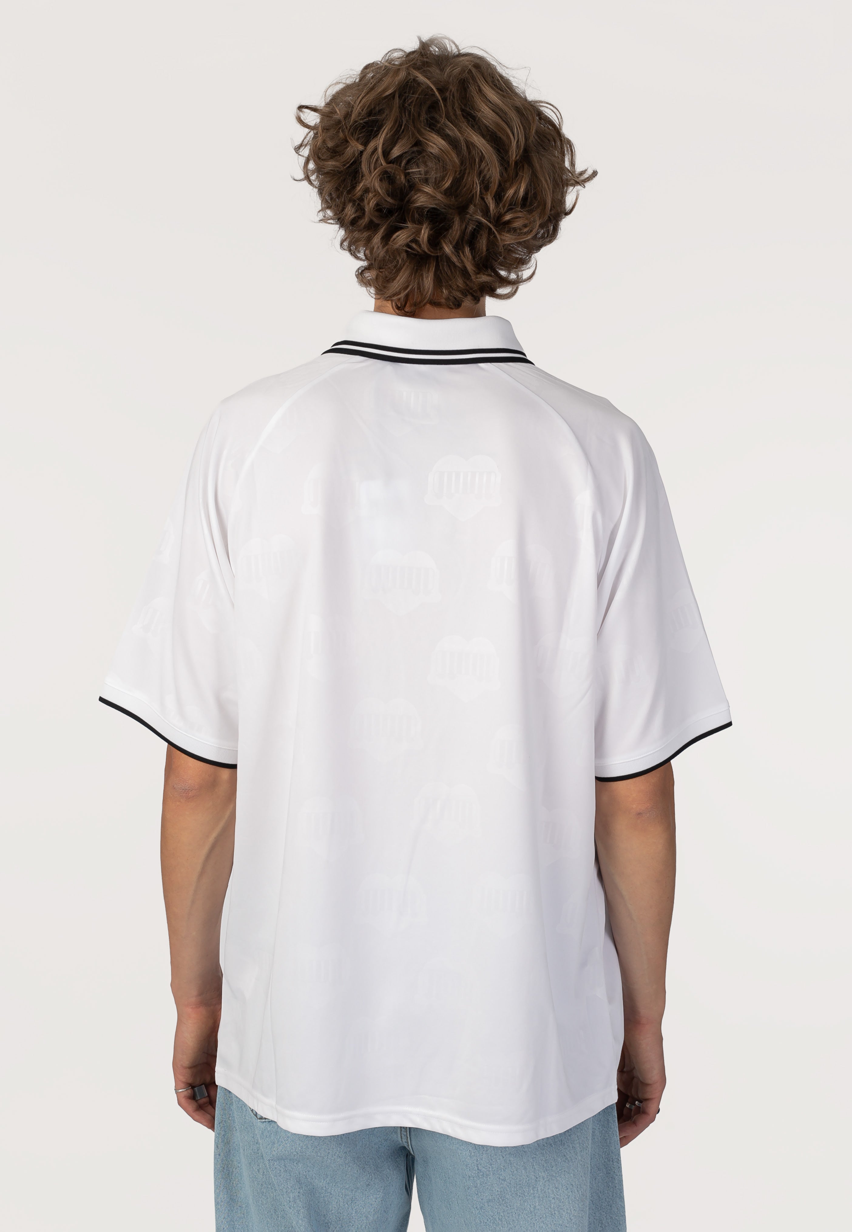 Carhartt WIP - Terrace Football Heart Train Jacquard White - T-Shirt | Men-Image