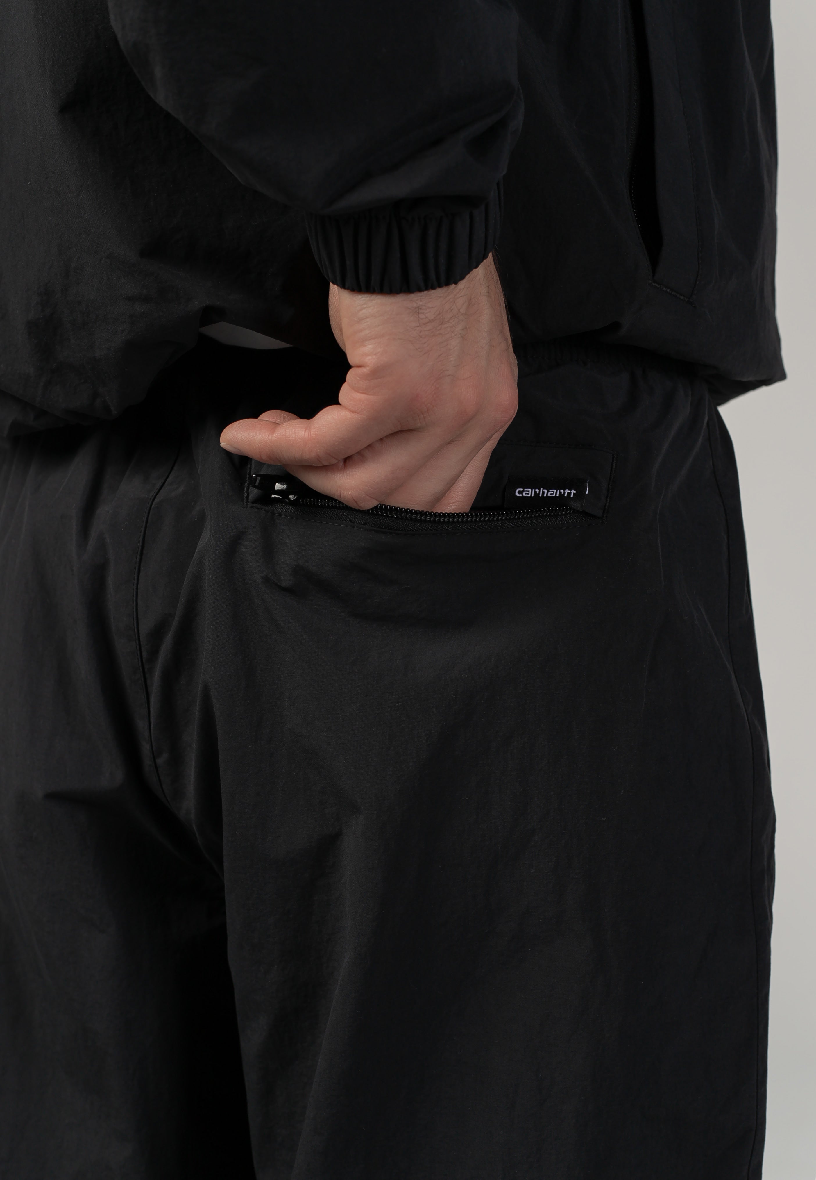 Carhartt WIP - Travon Black/Wax - Pants | Men-Image