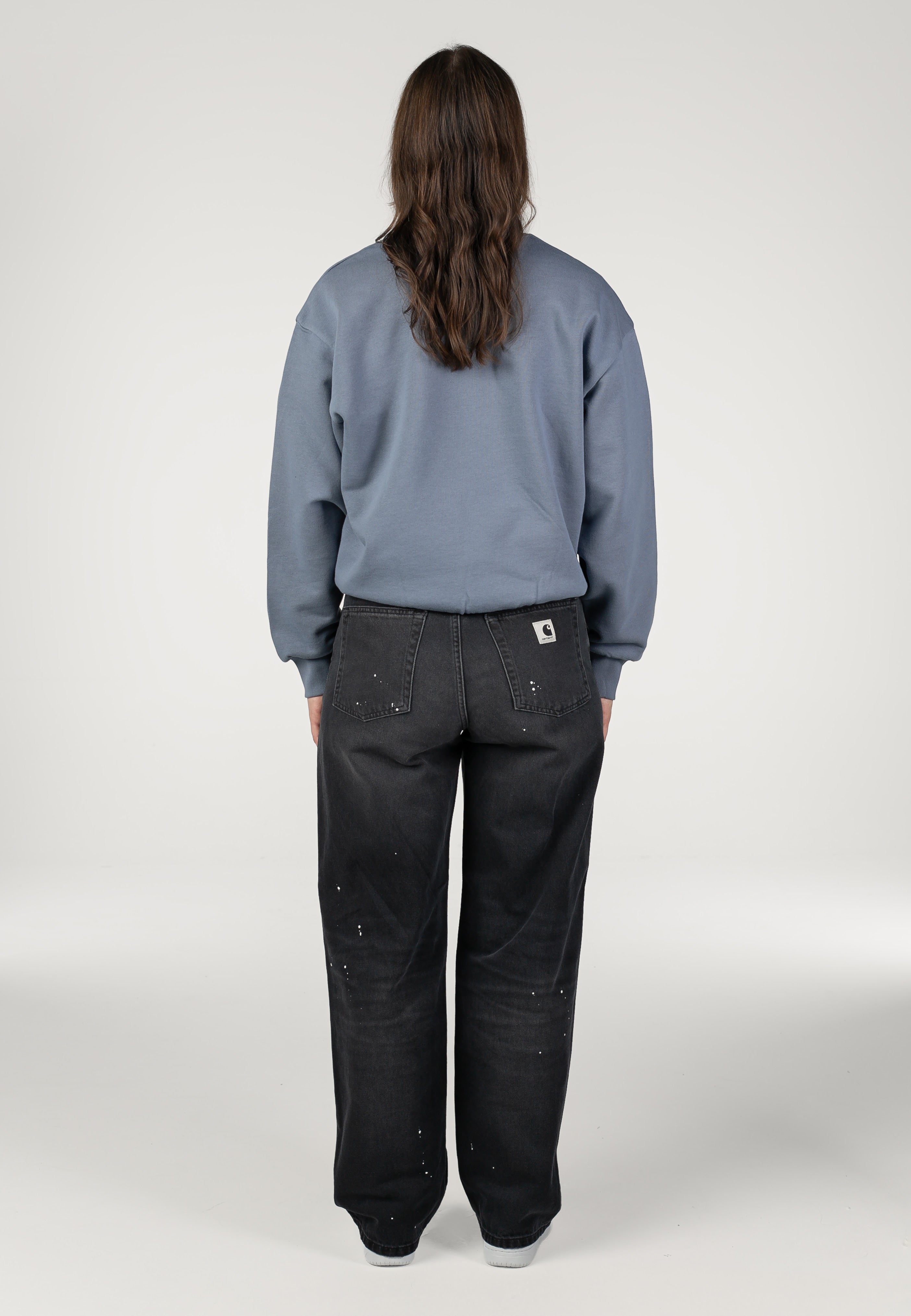 Carhartt WIP - W' Arin Destroy Wash Black - Pants | Women-Image
