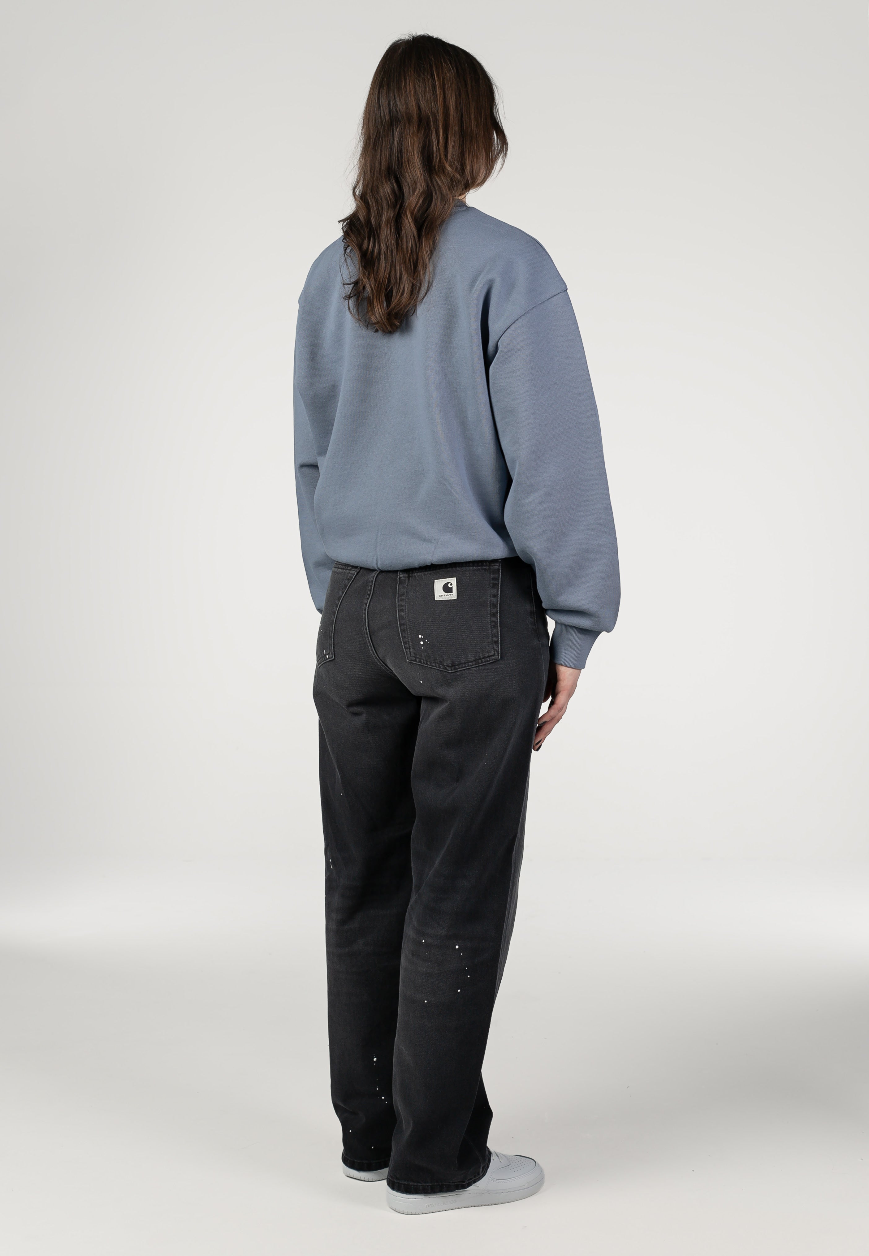 Carhartt WIP - W' Arin Destroy Wash Black - Pants | Women-Image