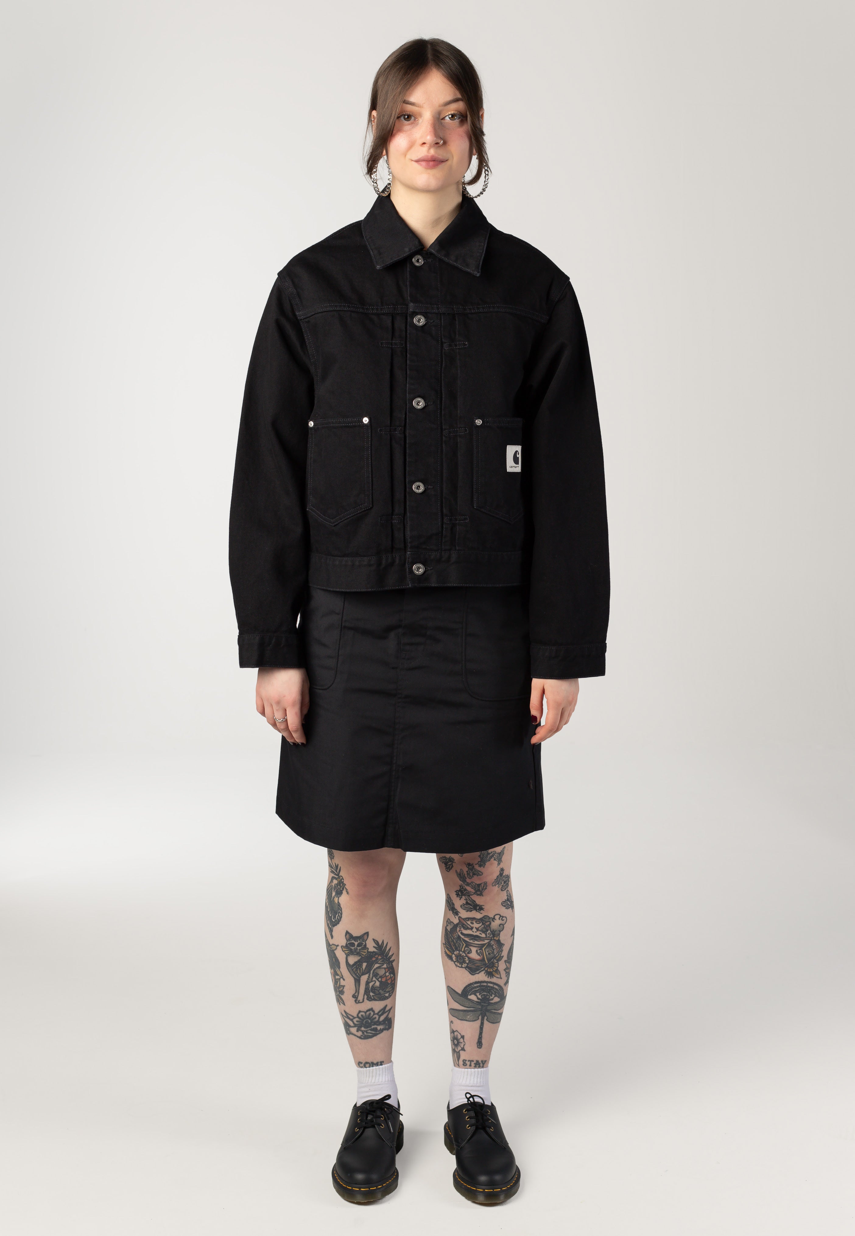 Carhartt WIP - W' Belmar Rinsed Black - Jacket | Women-Image
