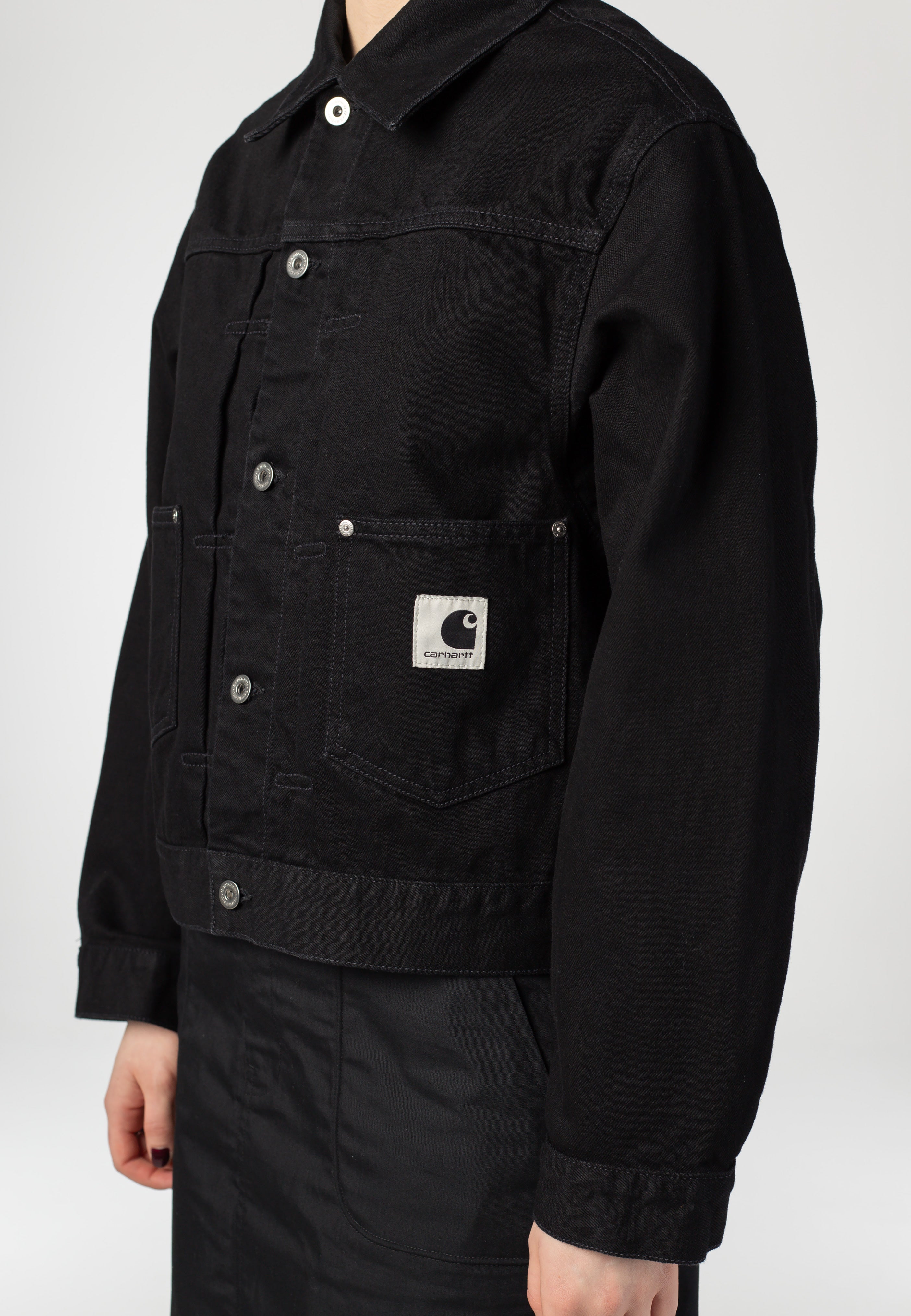 Carhartt WIP - W' Belmar Rinsed Black - Jacket | Women-Image