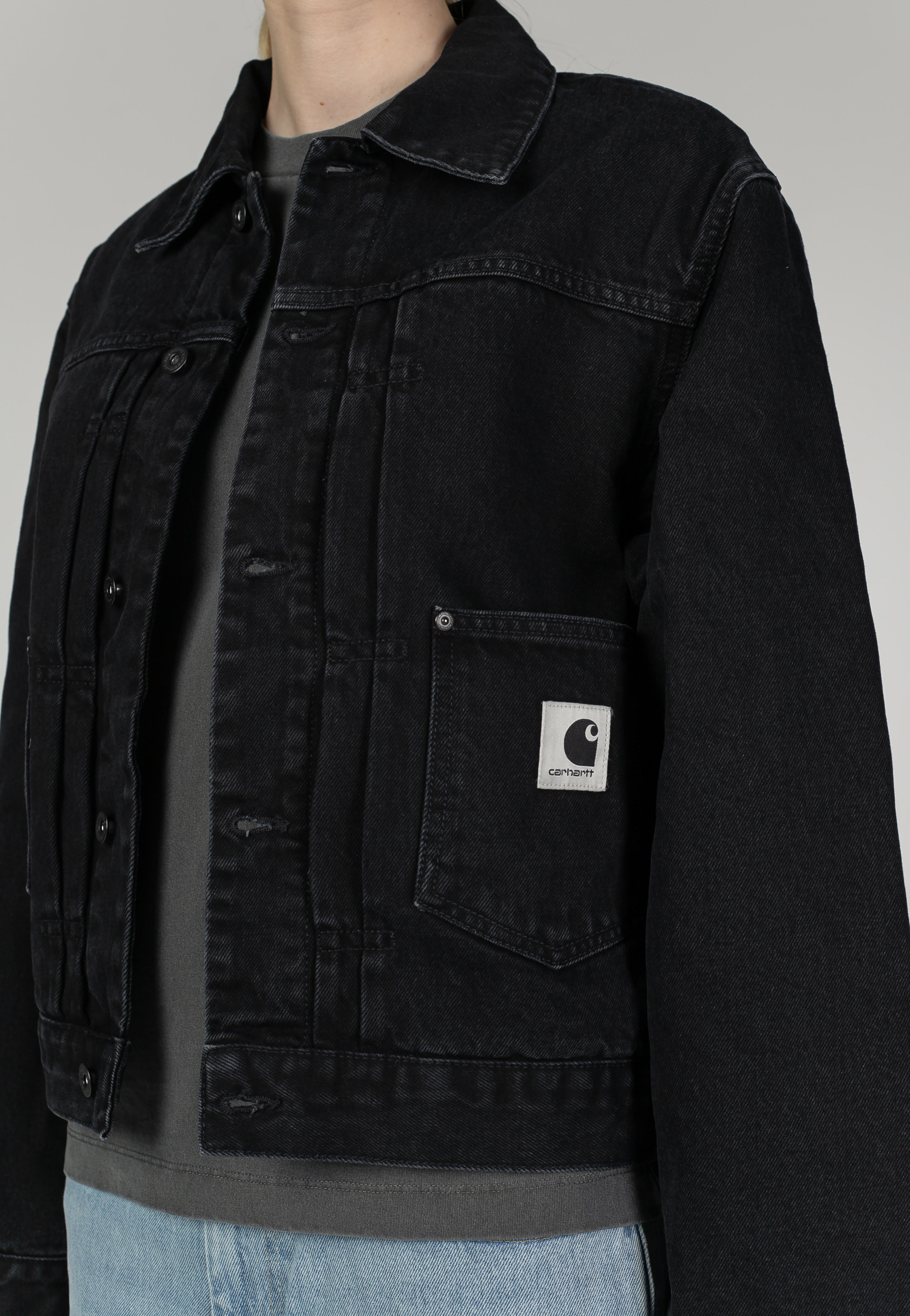 Carhartt WIP - W' Belmar Stone Washed Black - Jacket | Women-Image