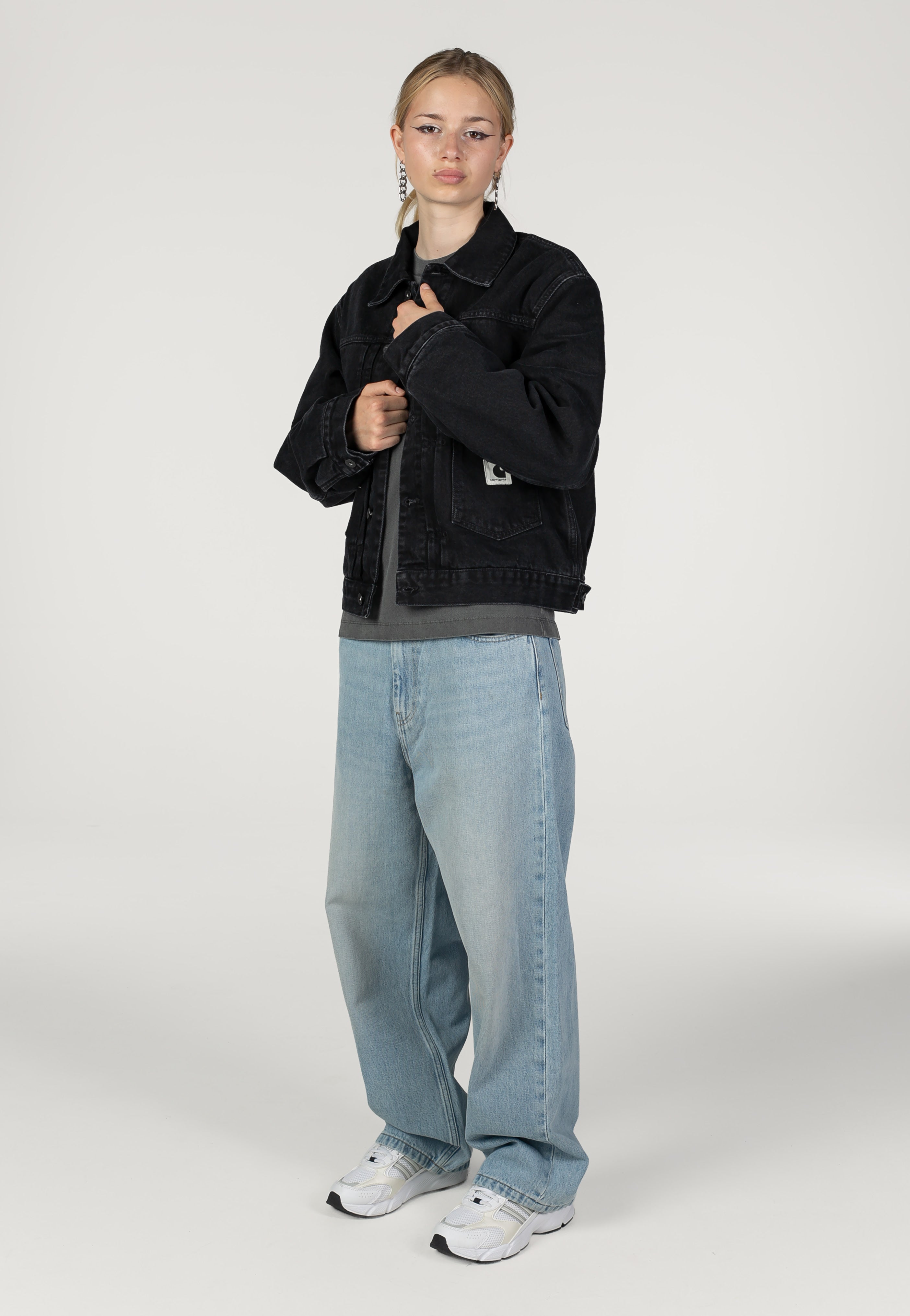 Carhartt WIP - W' Belmar Stone Washed Black - Jacket | Women-Image