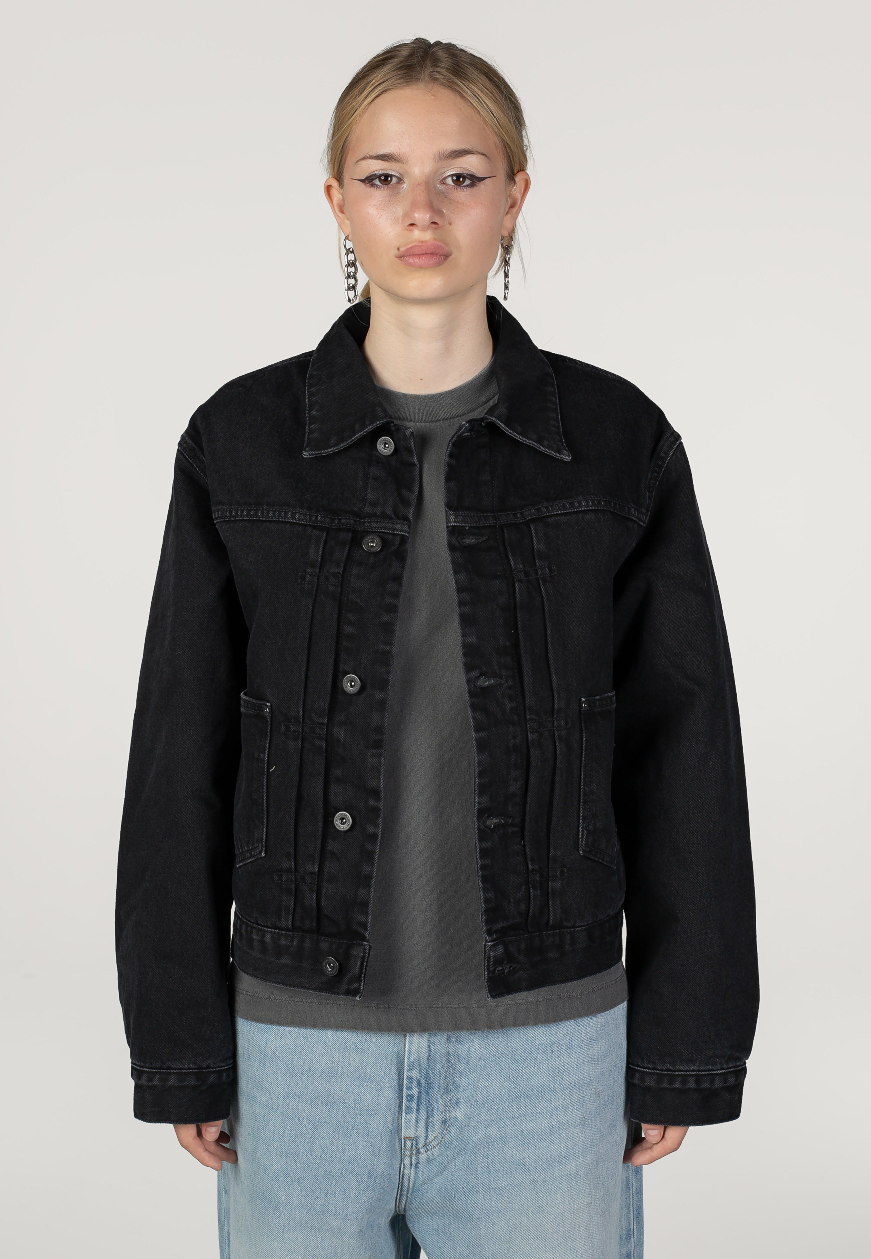 Carhartt WIP - W' Belmar Stone Washed Black - Jacket | Women-Image