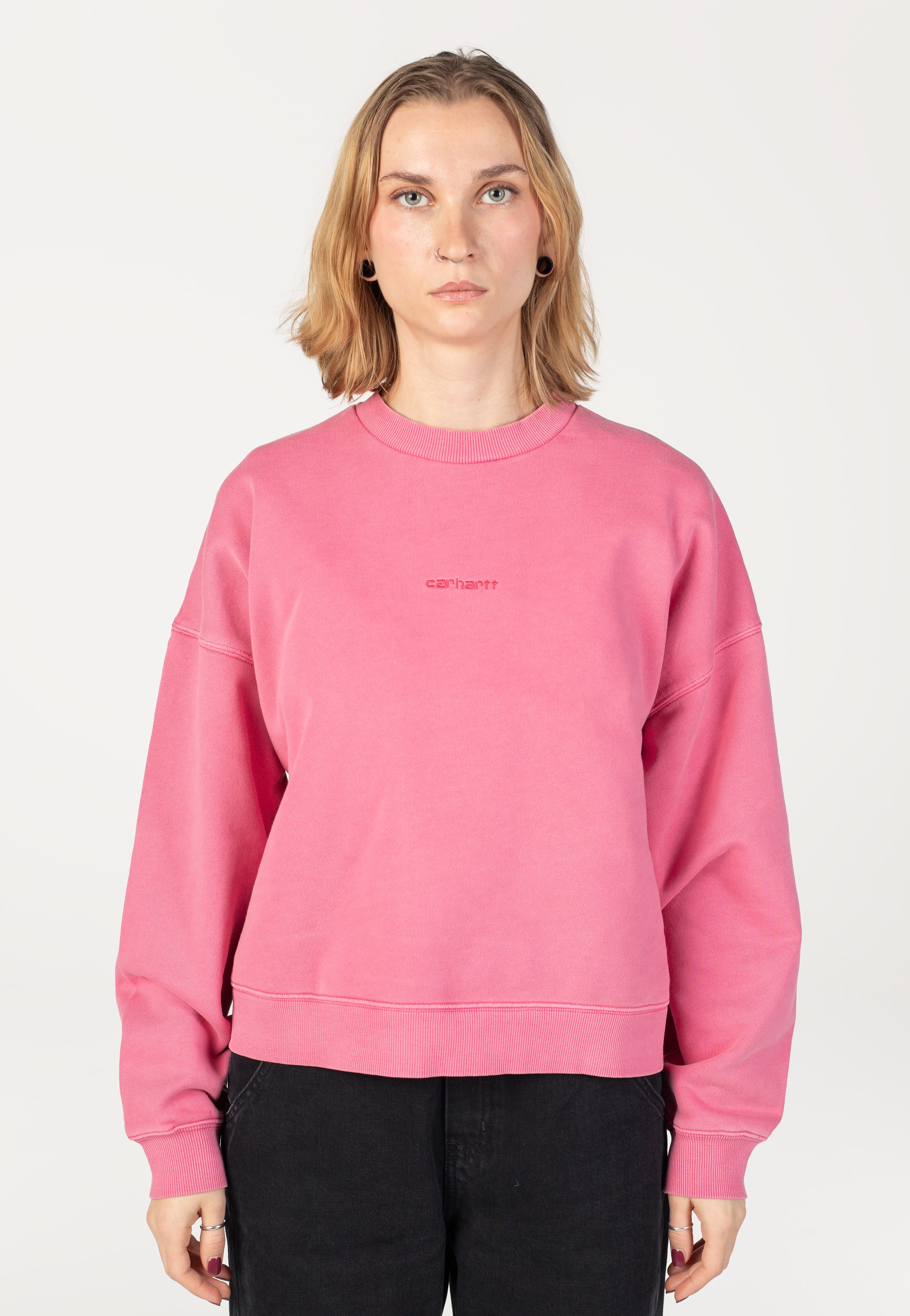 Carhartt WIP - W' Benton Garment Dyed Primrose - Sweater | Women-Image