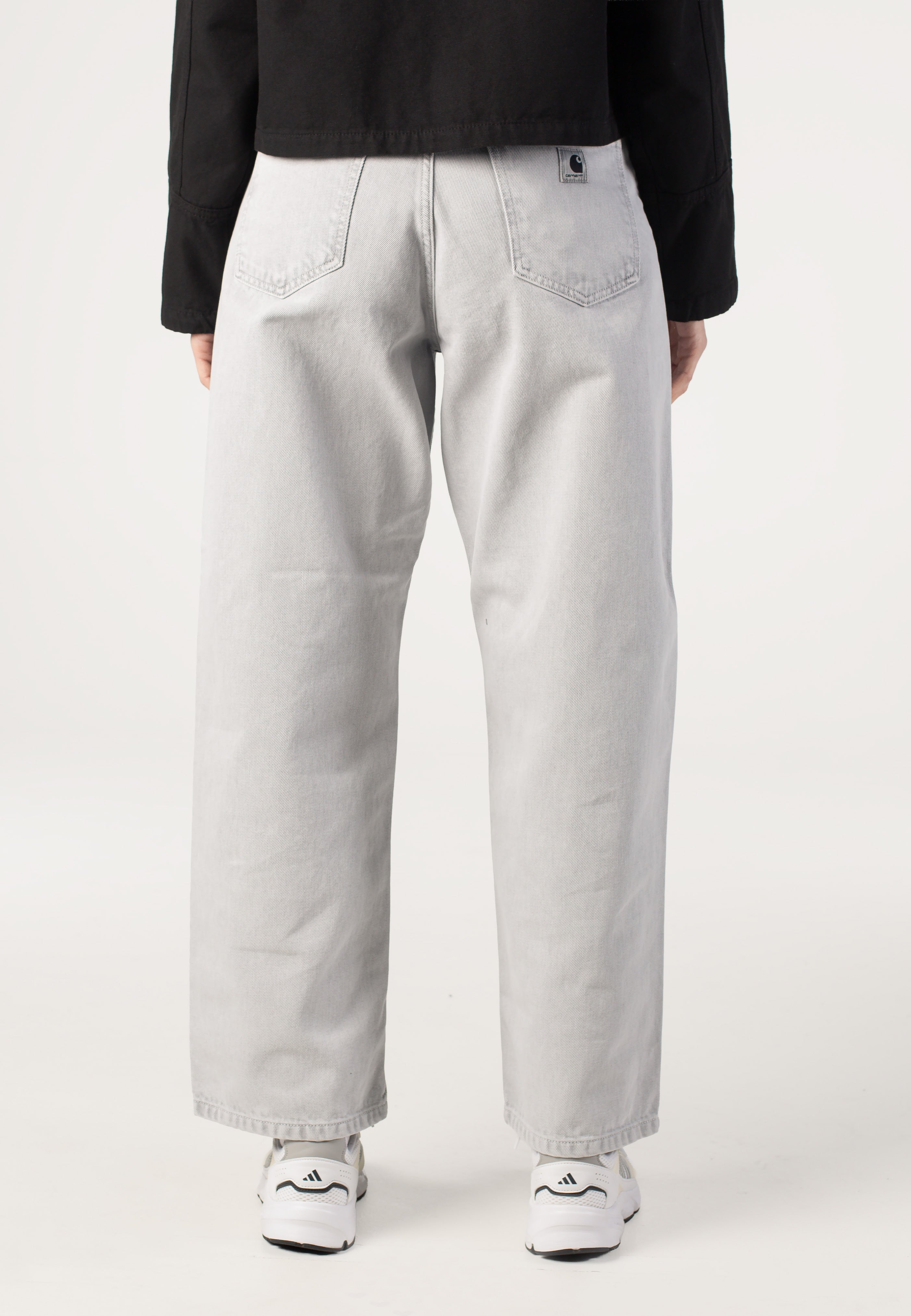 Carhartt WIP - W' Brandon Chalk Wash Black - Pants | Women-Image