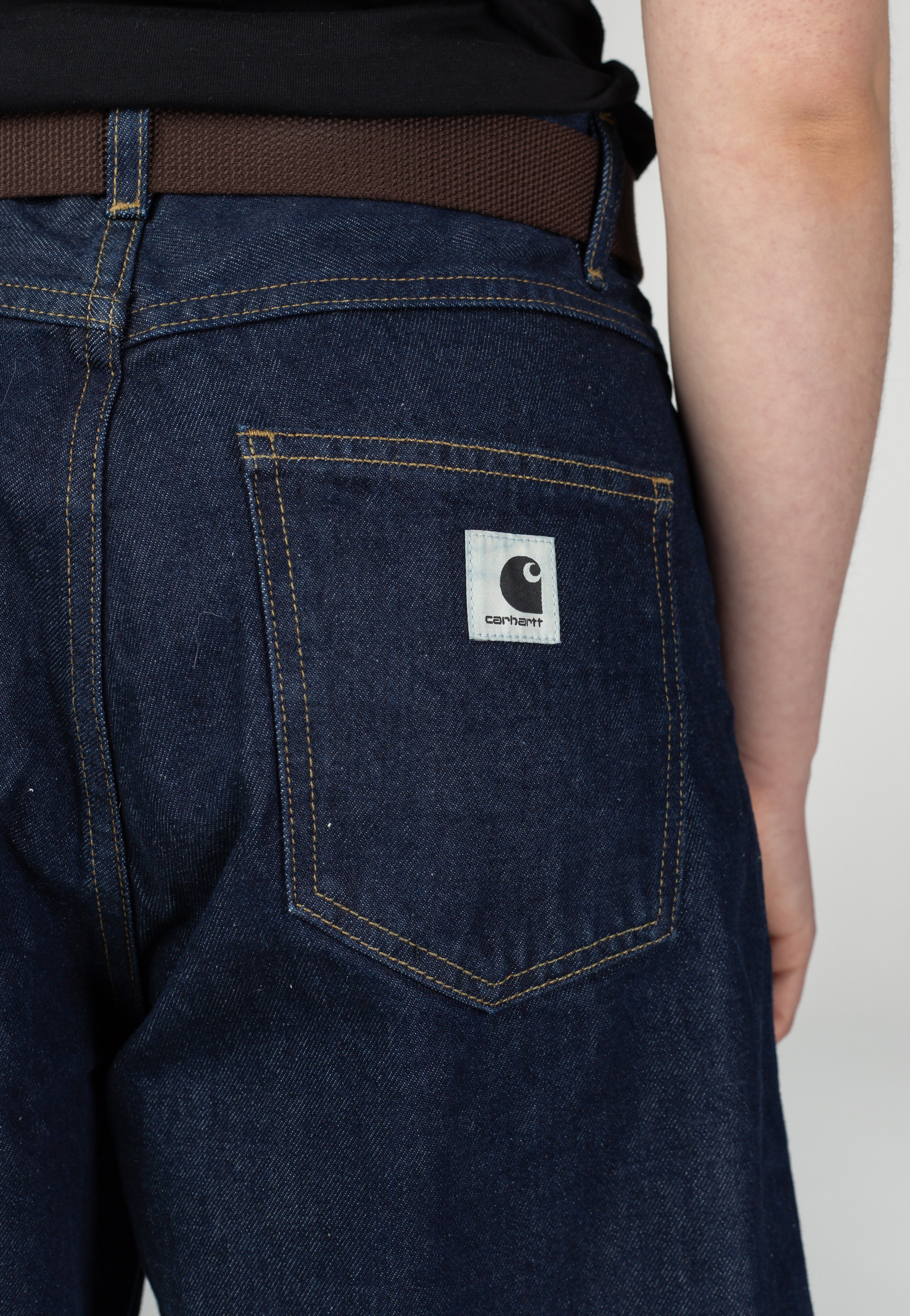 Carhartt WIP - W' Brandon Rinsed Blue - Shorts | Women-Image