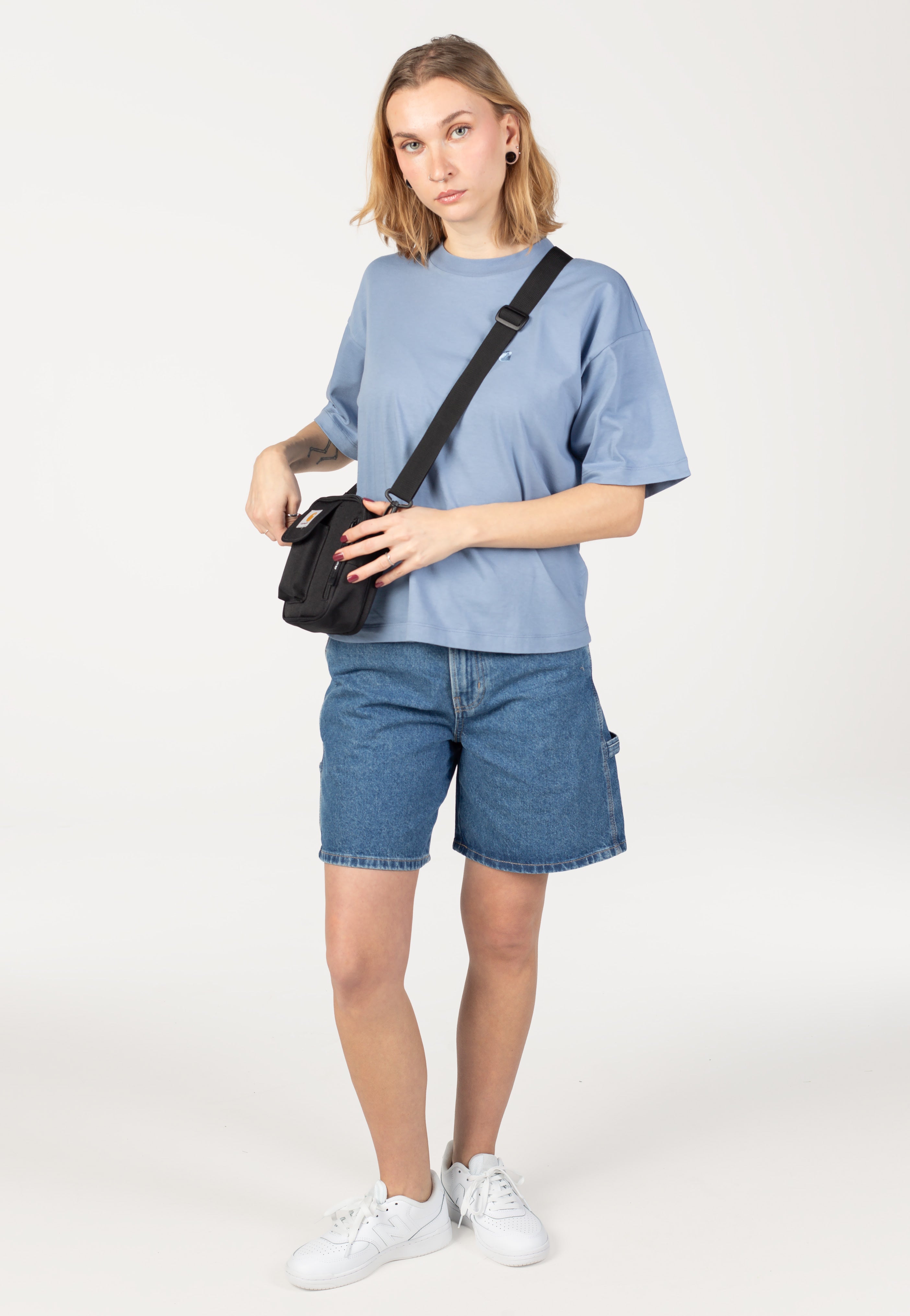 Carhartt WIP - W' Chester Gentle Blue - T-Shirt | Women-Image