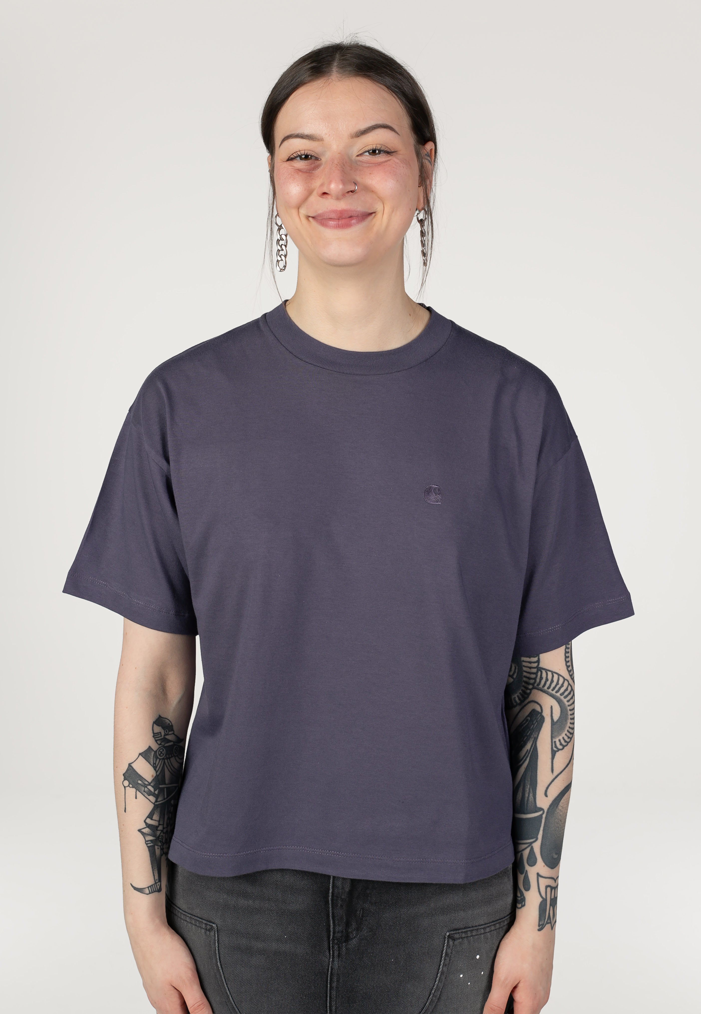 Carhartt WIP - W' Chester Shady Purple - T-Shirt | Women-Image