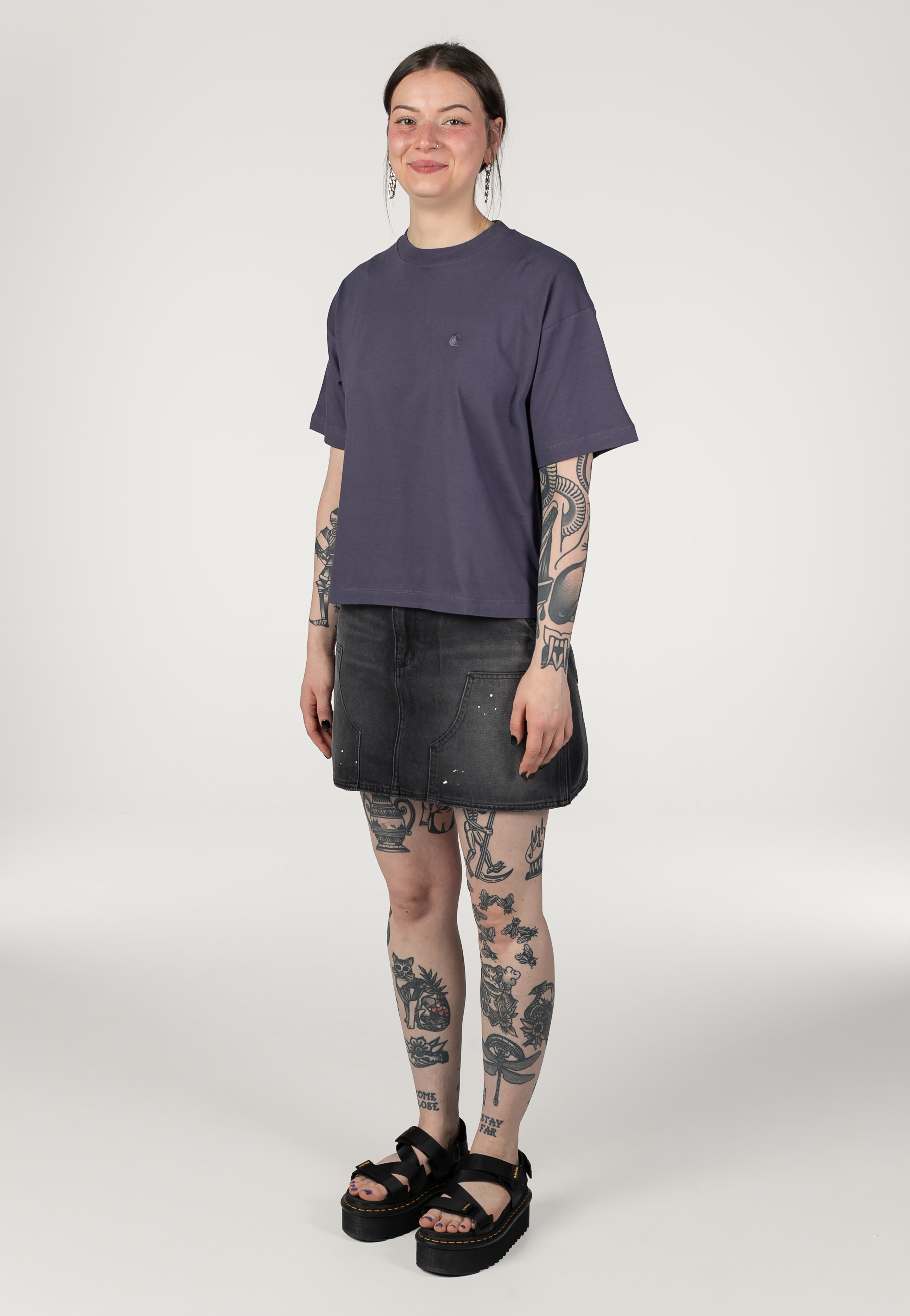 Carhartt WIP - W' Chester Shady Purple - T-Shirt | Women-Image