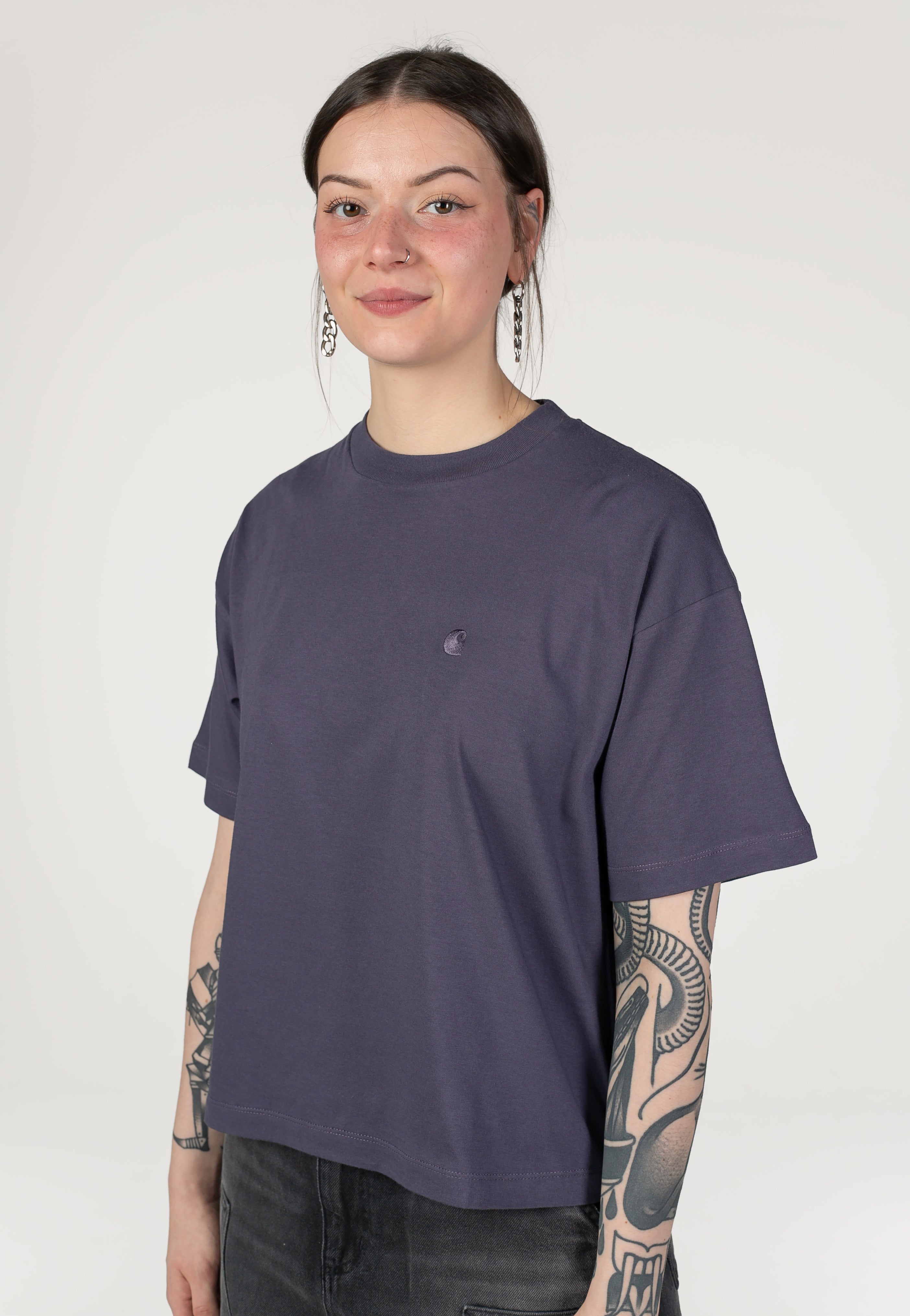 Carhartt WIP - W' Chester Shady Purple - T-Shirt | Women-Image