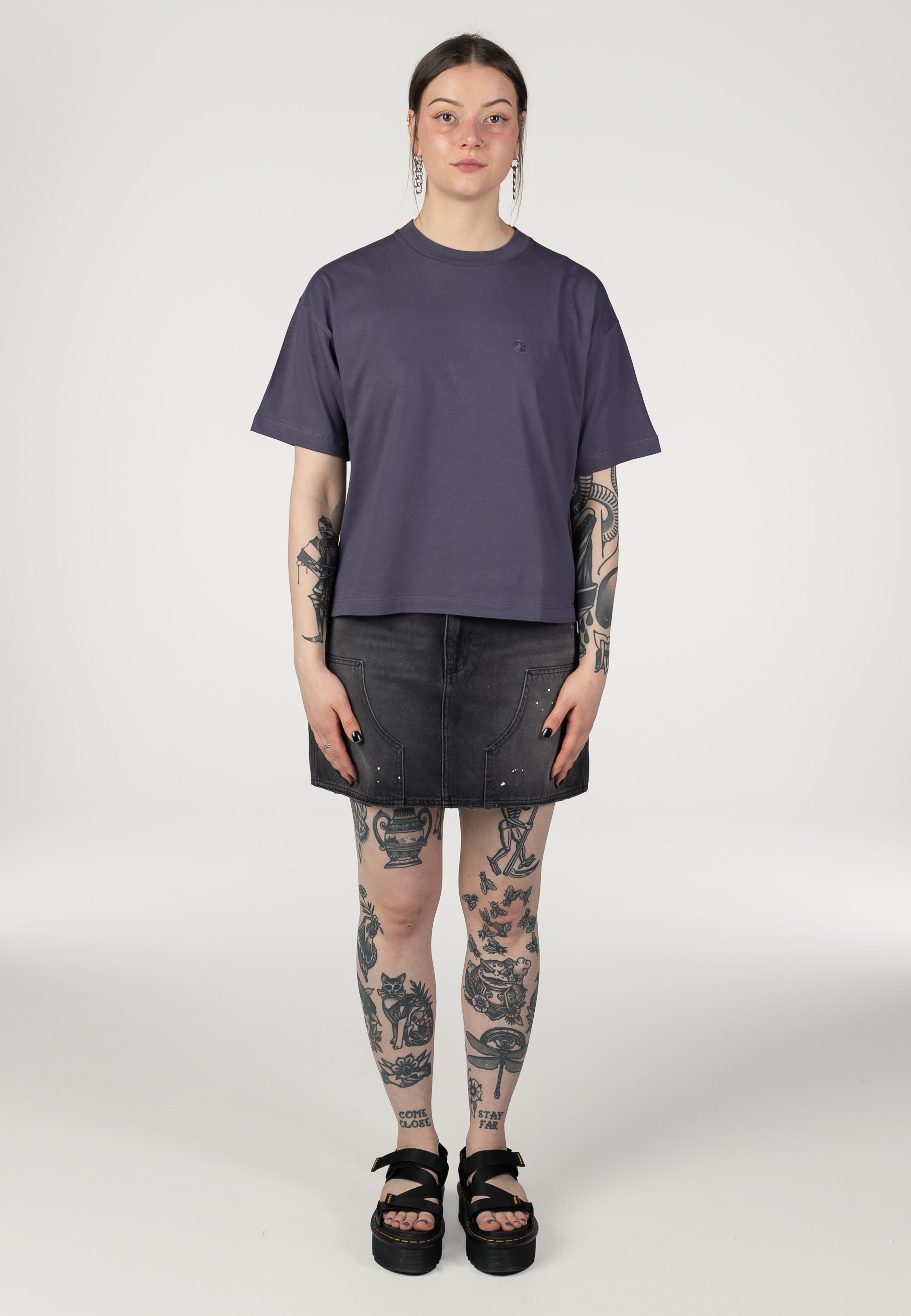 Carhartt WIP - W' Chester Shady Purple - T-Shirt | Women-Image