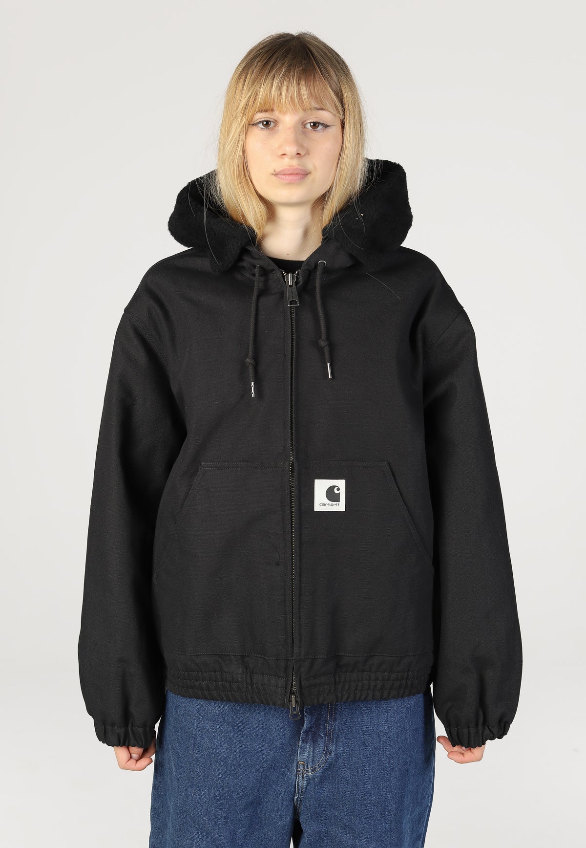 Carhartt WIP W' Corey Active Black/Black Jacket | Women-Image