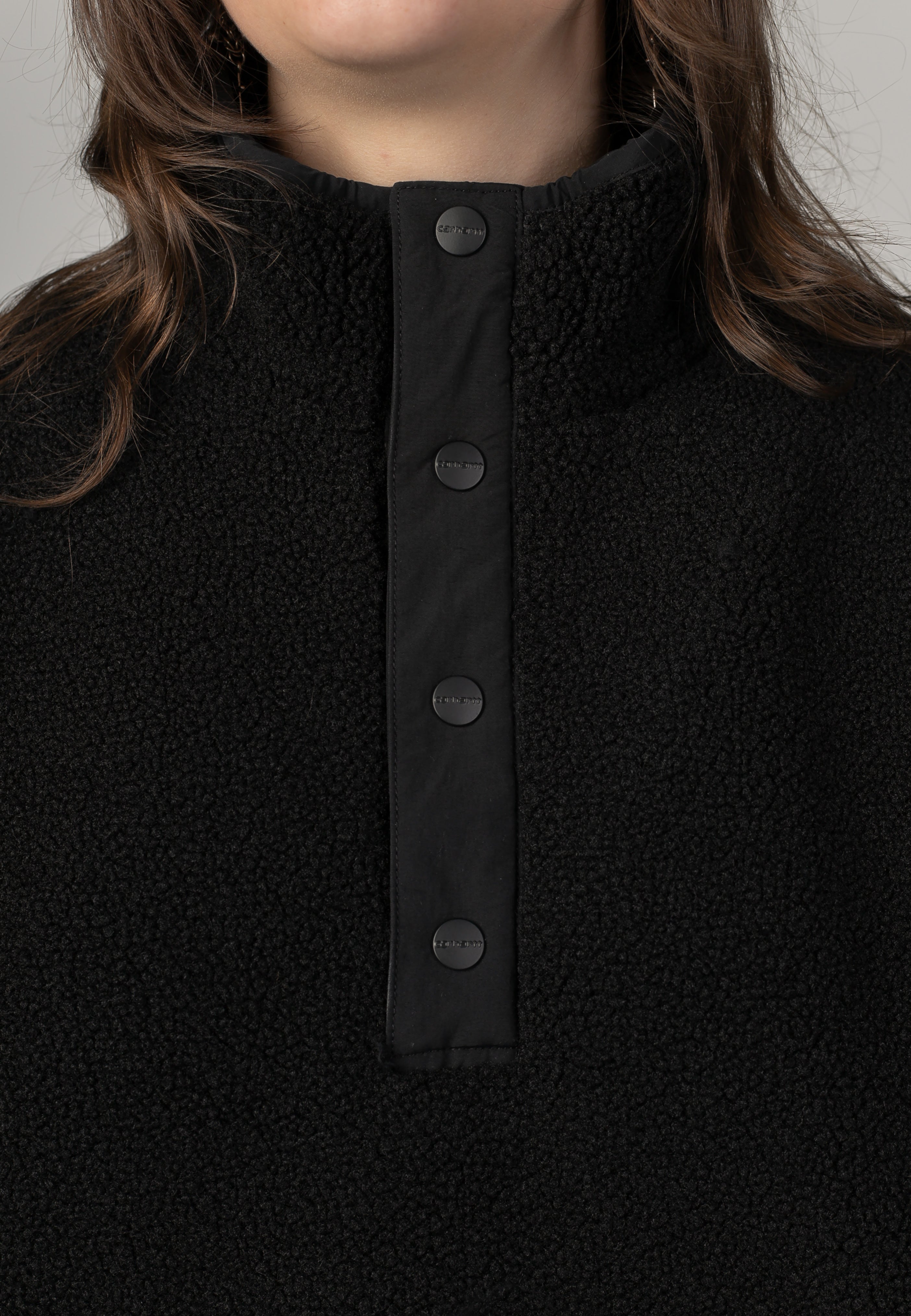 Carhartt WIP - W' Elliot High Neck Liner Black/Black - Jacket | Women-Image