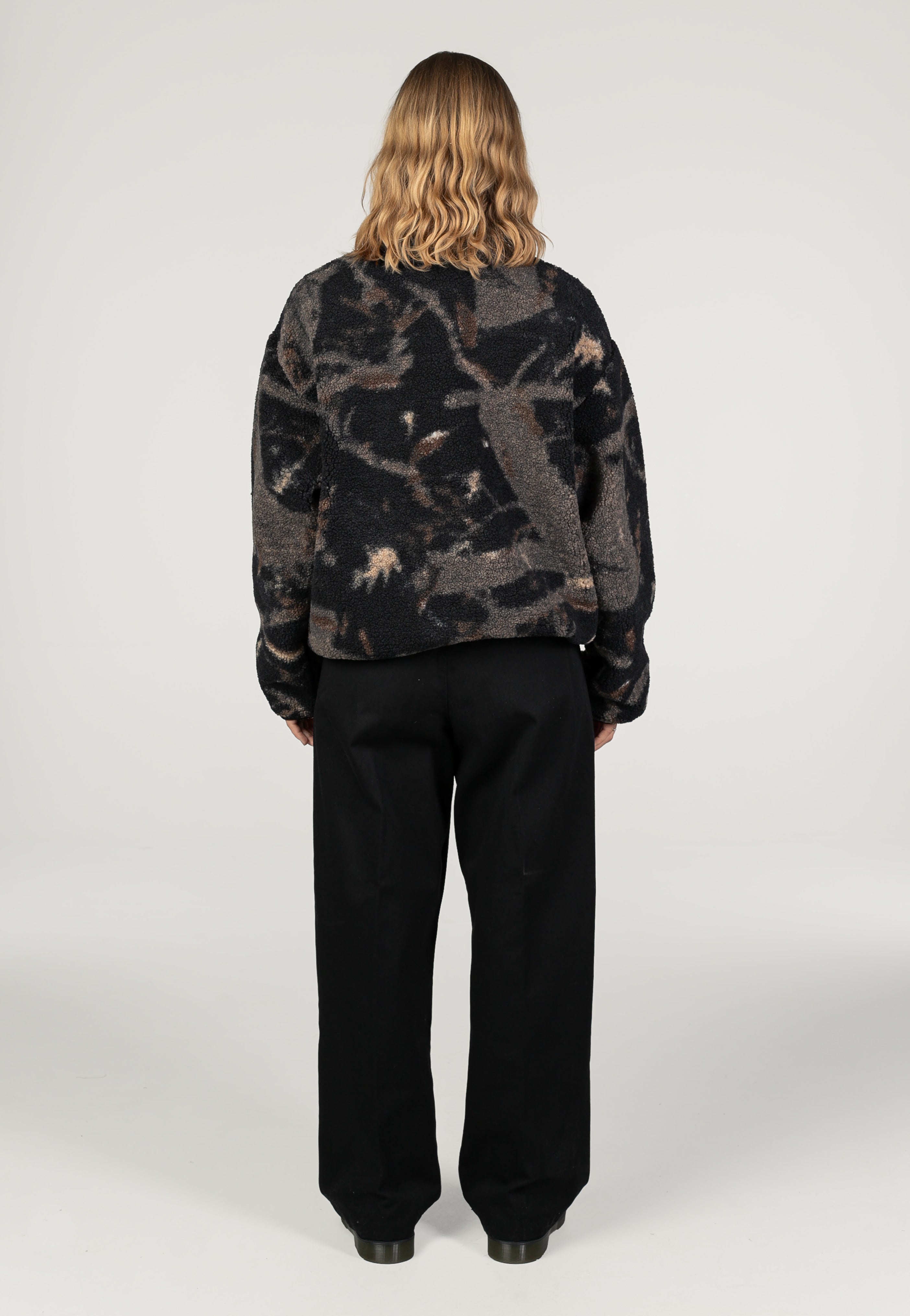 Carhartt WIP - W' Elliot High Neck Liner Camo Feather Tree/Black/Black - Jacket | Women-Image