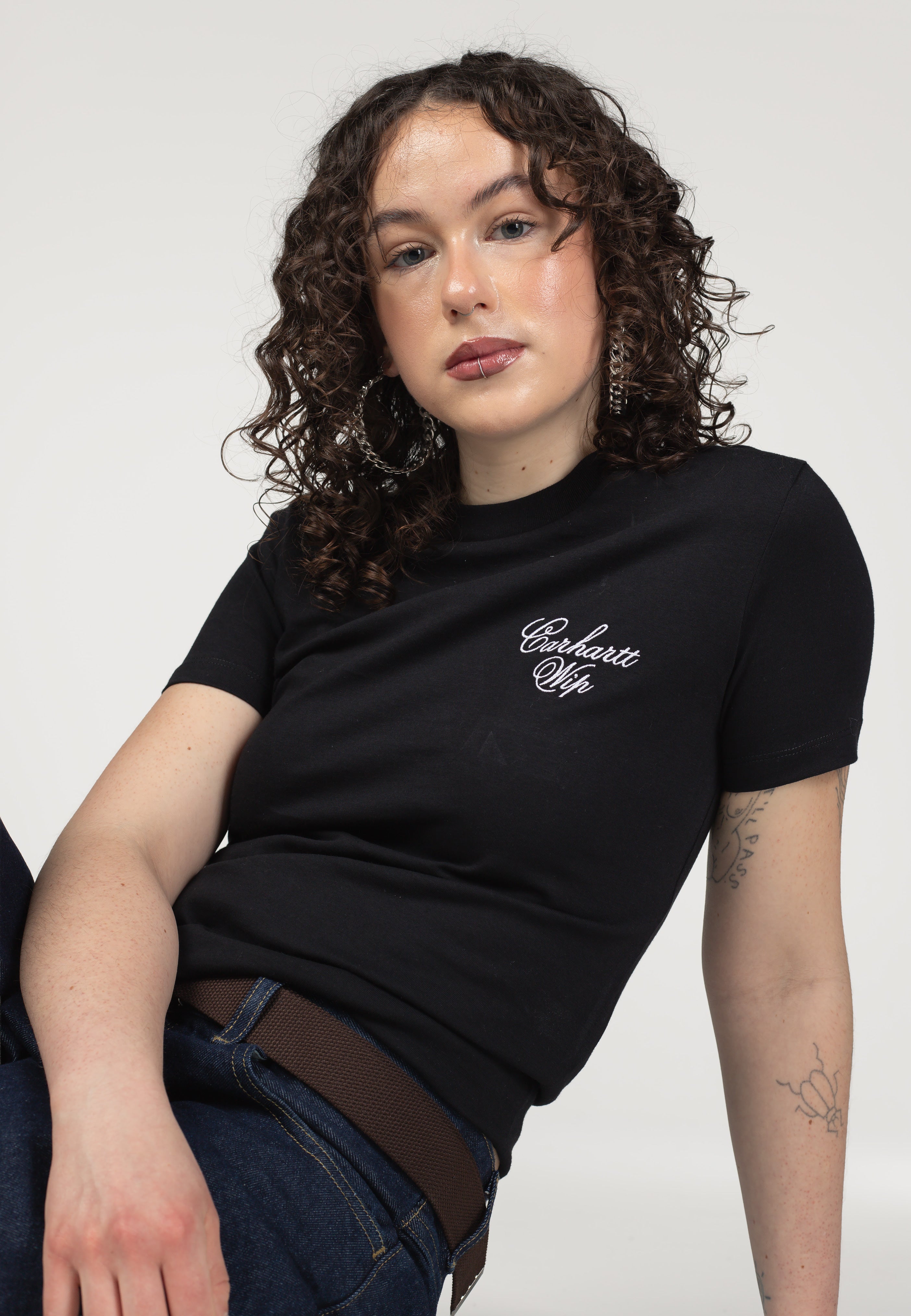 Carhartt WIP - W' Gracious Black - T-Shirt | Women-Image