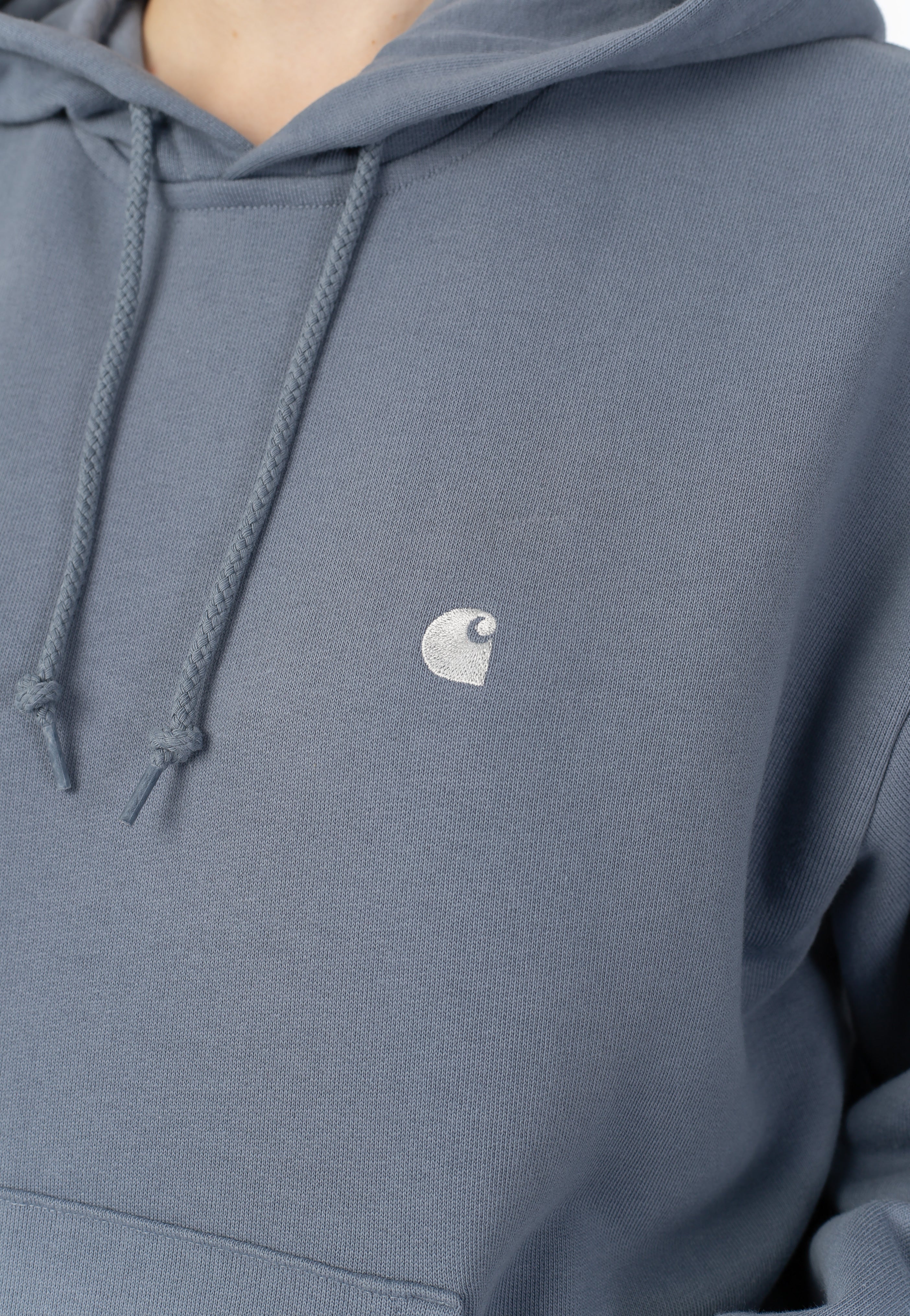 Carhartt WIP - W' Hooded Casey Shady Blue/Silver - Hoodie | Women-Image