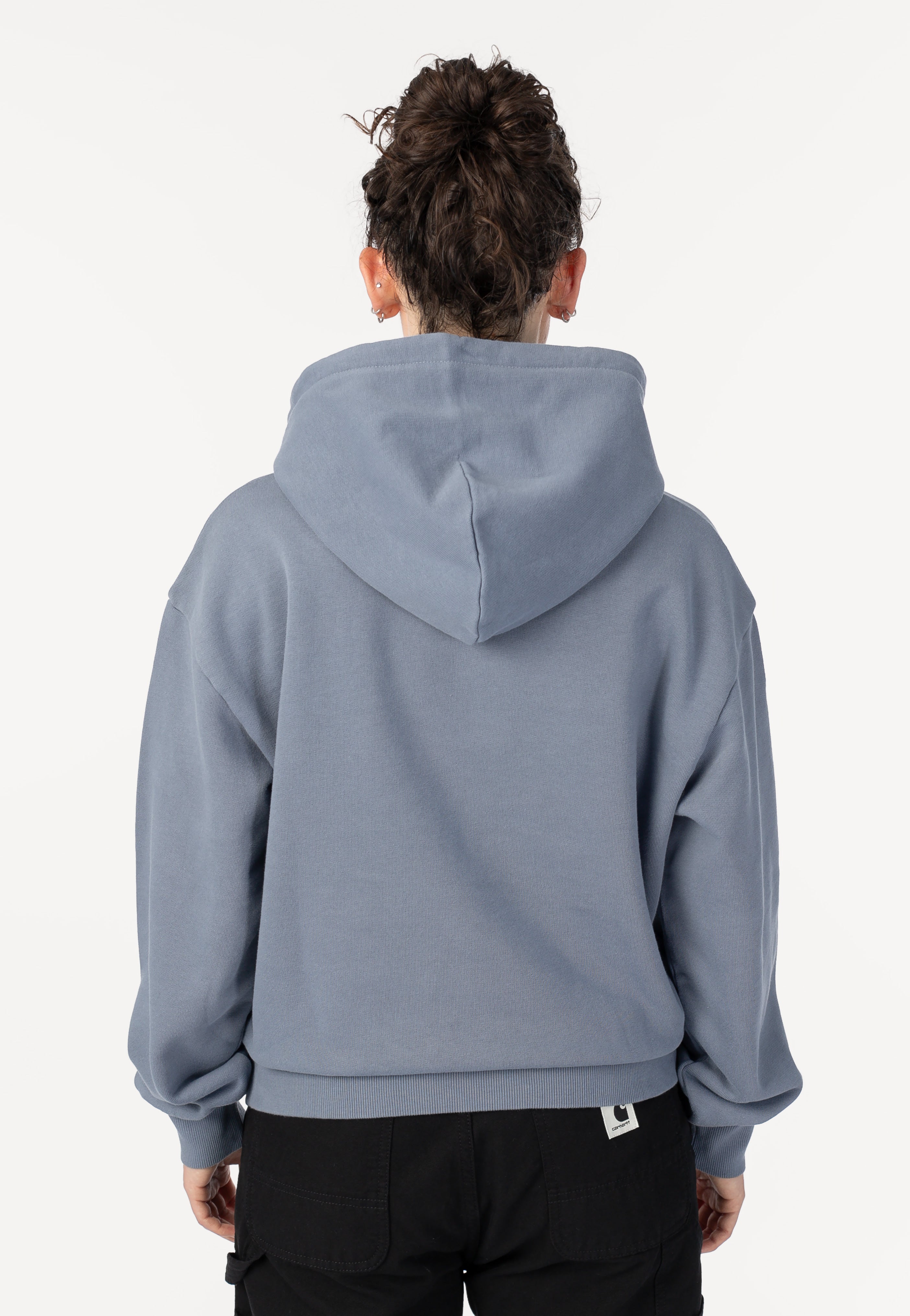 Carhartt WIP - W' Hooded Casey Shady Blue/Silver - Hoodie | Women-Image