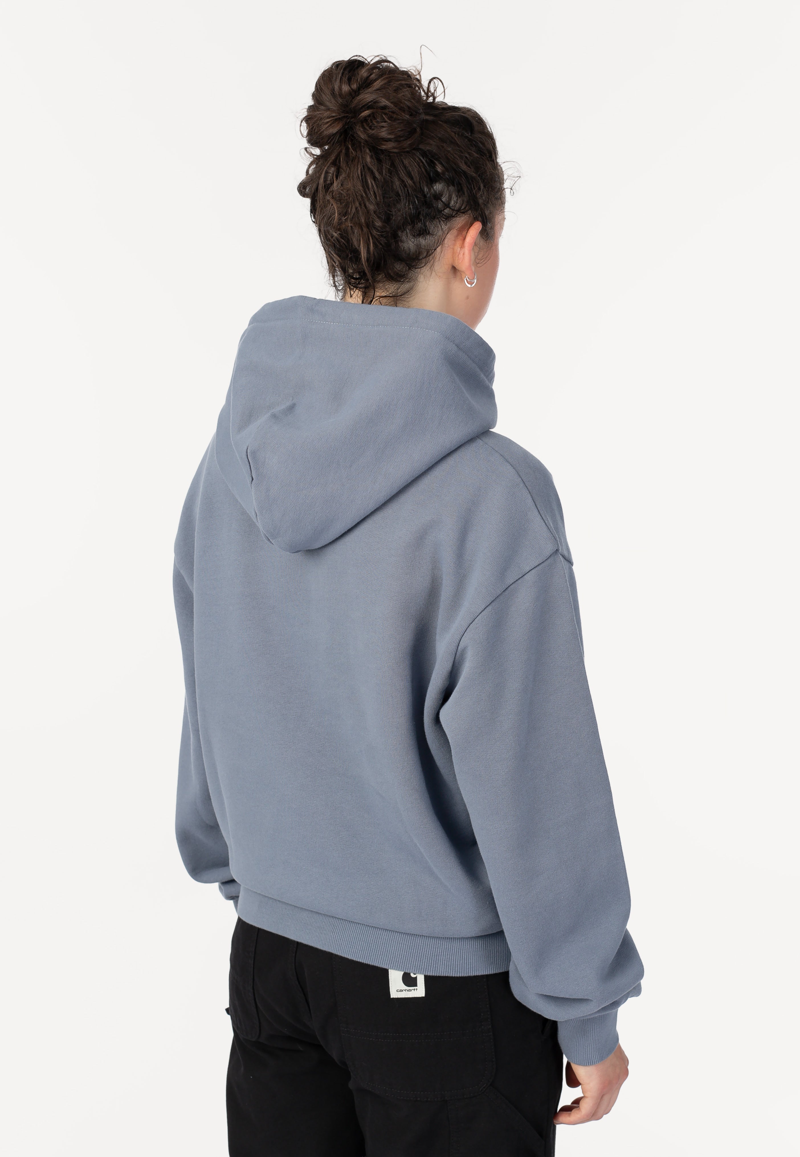 Carhartt WIP - W' Hooded Casey Shady Blue/Silver - Hoodie | Women-Image
