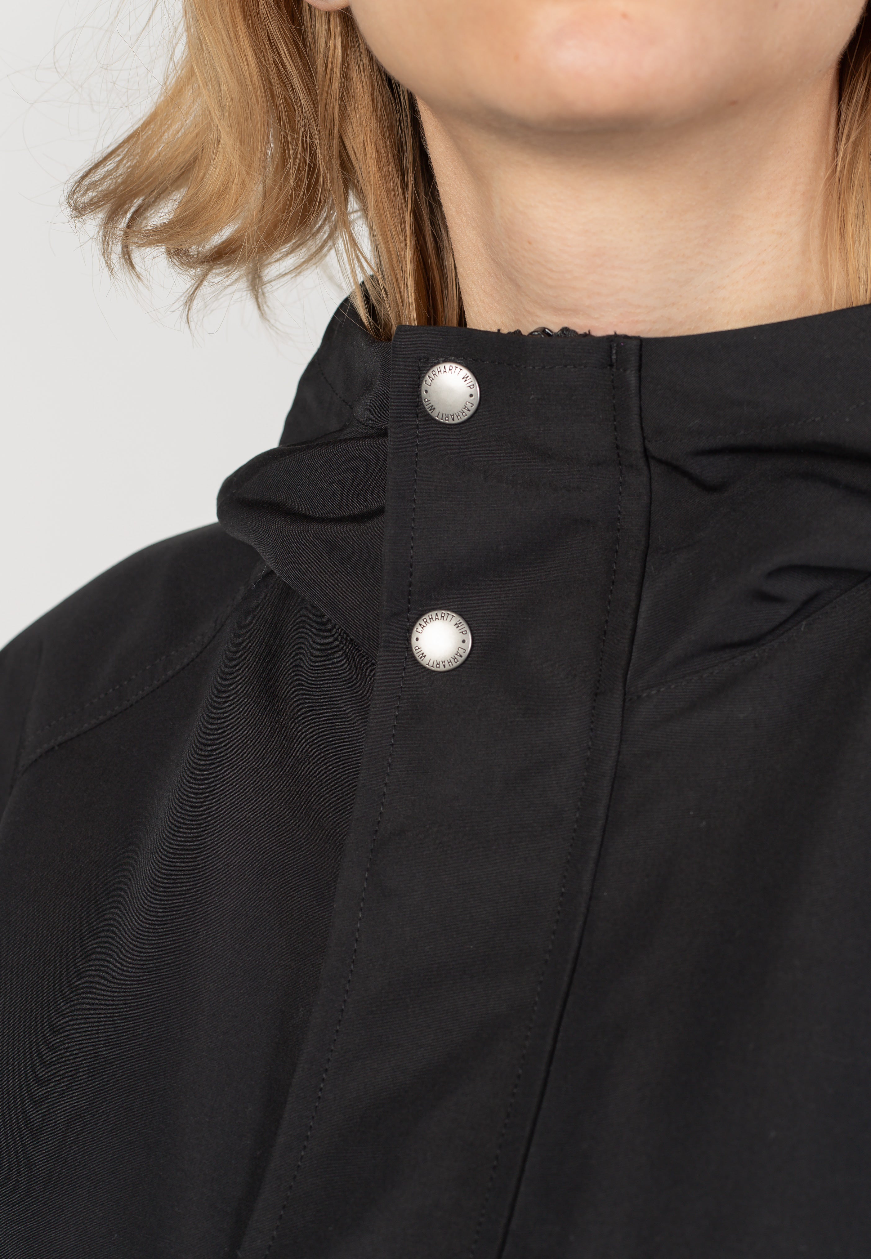 Carhartt WIP - W' Iwan Black/White - Jacket | Women-Image
