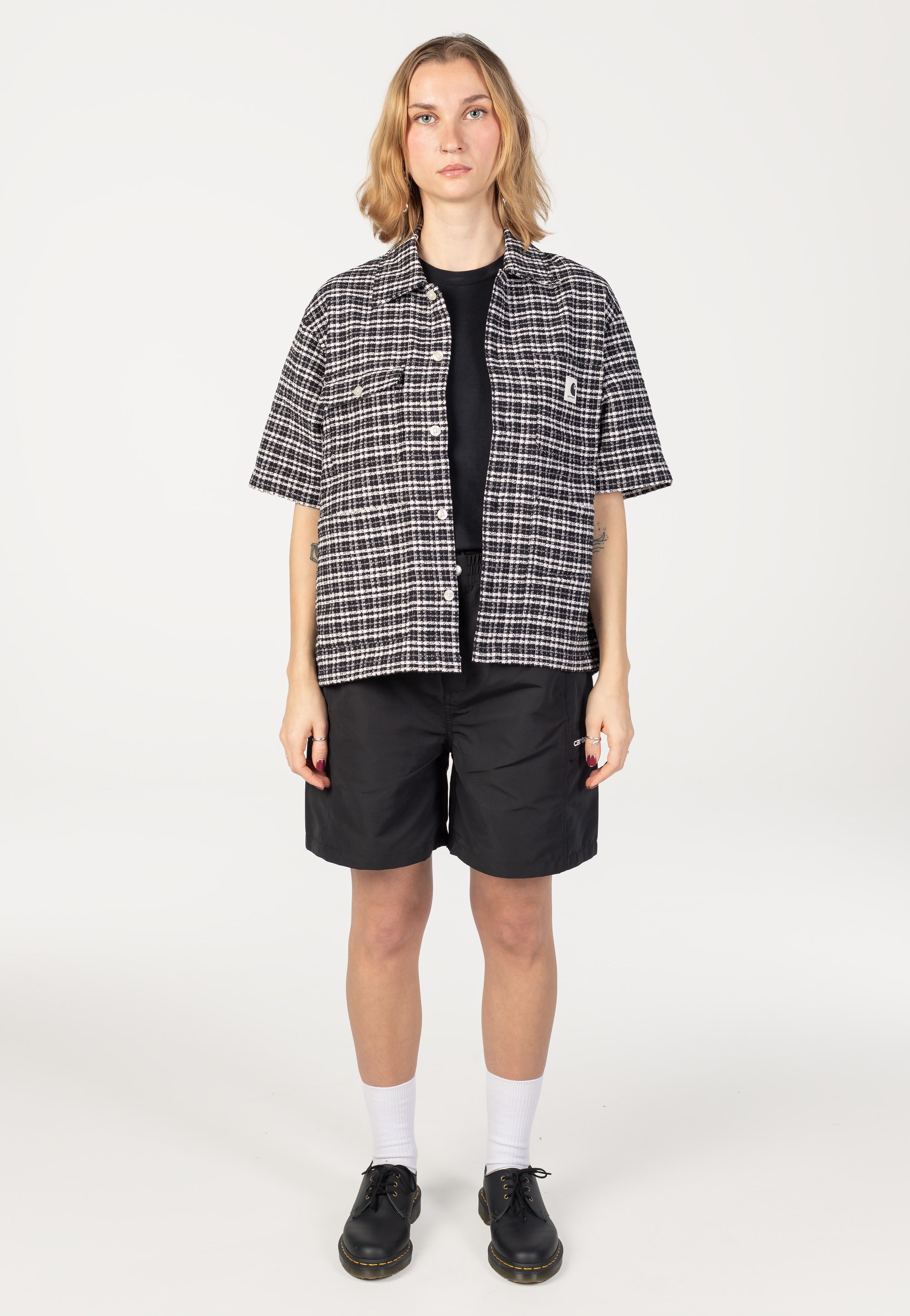 Carhartt WIP - W' IwanBlack/White - Shorts | Women-Image