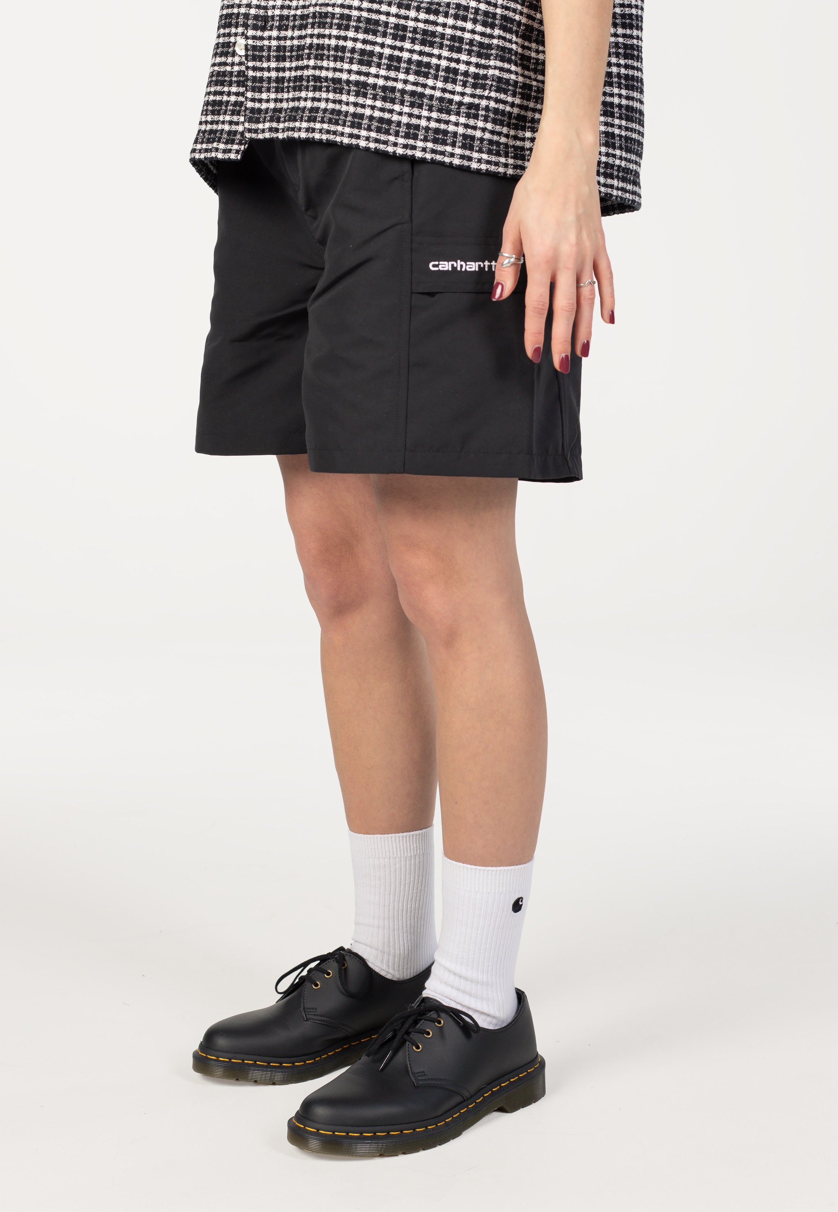 Carhartt WIP - W' IwanBlack/White - Shorts | Women-Image